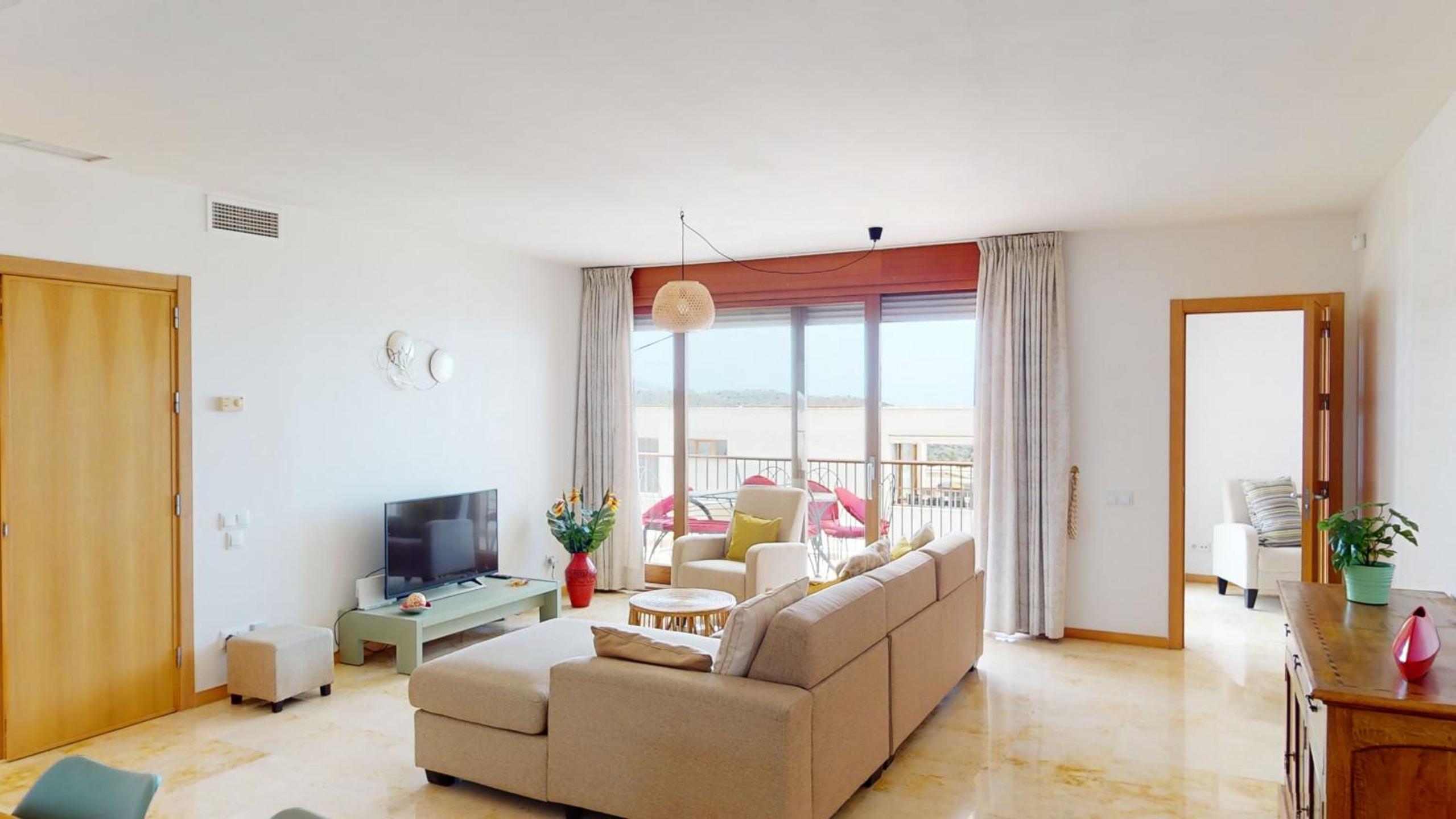 Apartamento con vista al mar