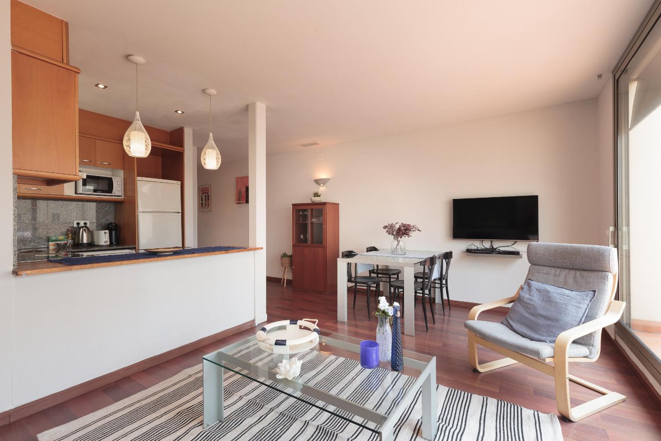 Apartamento de una habitación superior con terraza