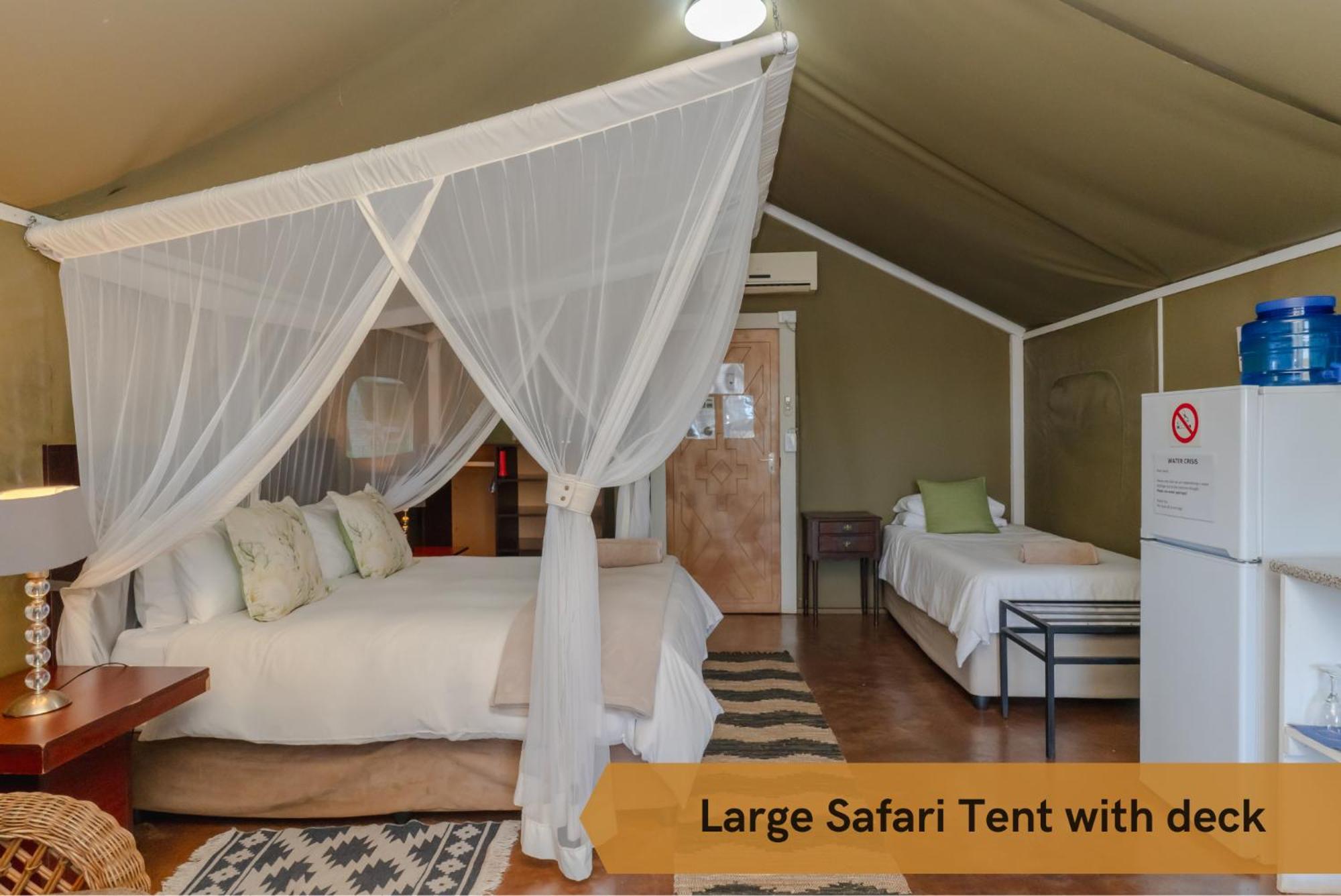 Large Safari Tent with Deck photo 1