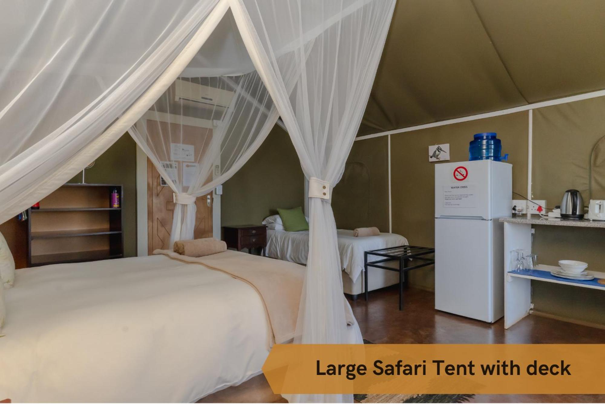 Large Safari Tent with Deck photo 3