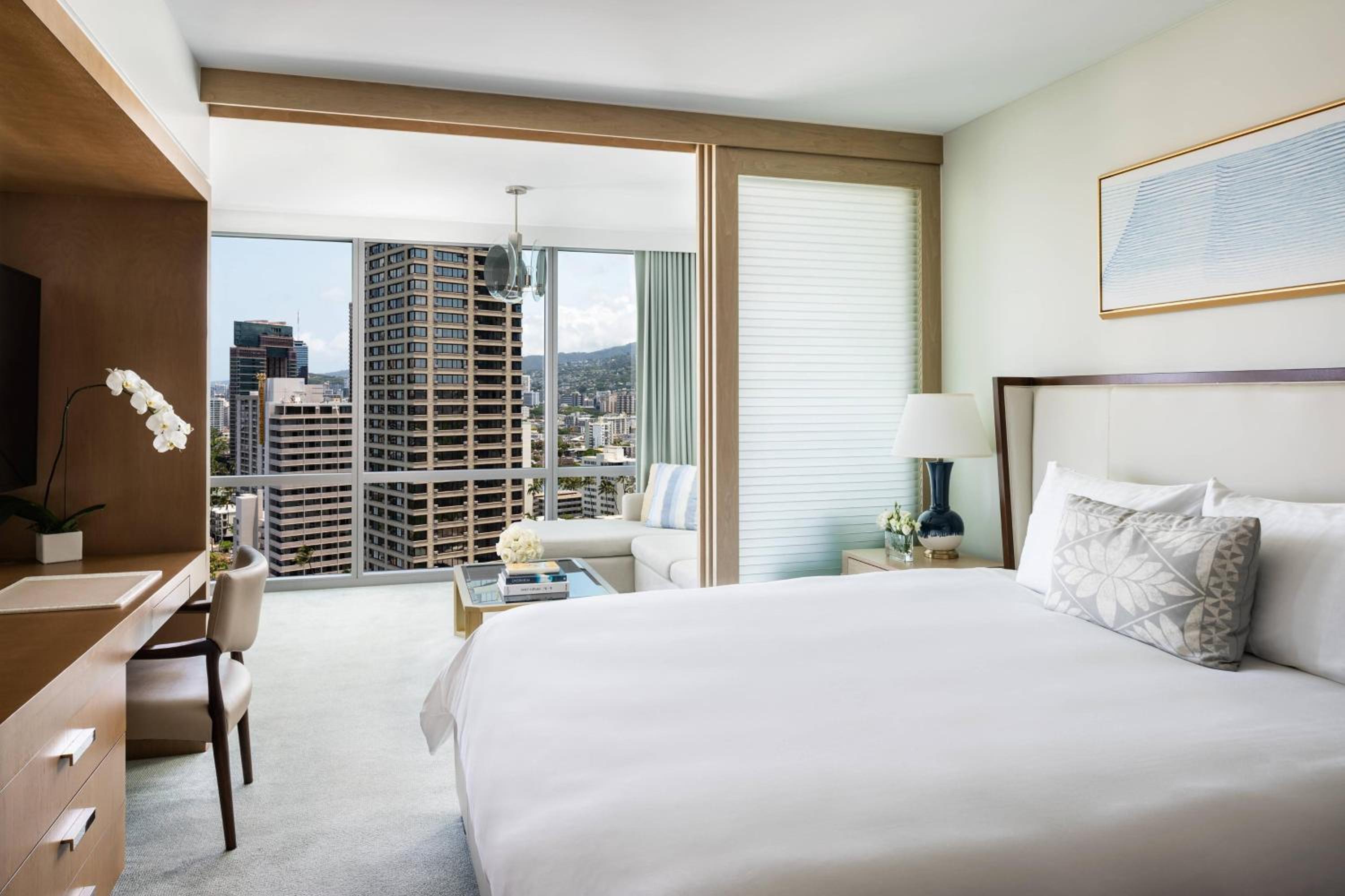 Corner Room with City and Ocean View