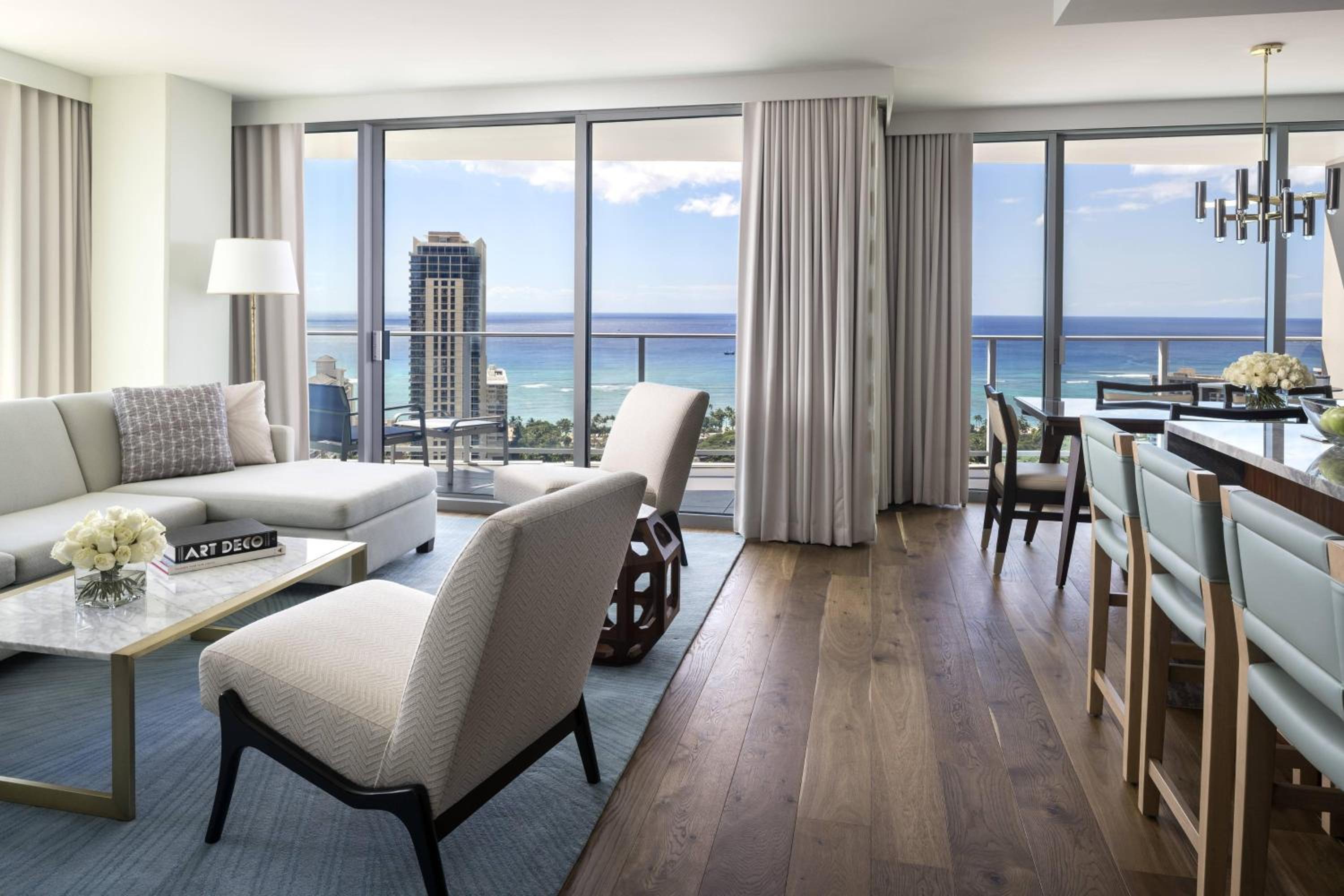Grand Three-bedroom Suite With Ocean View