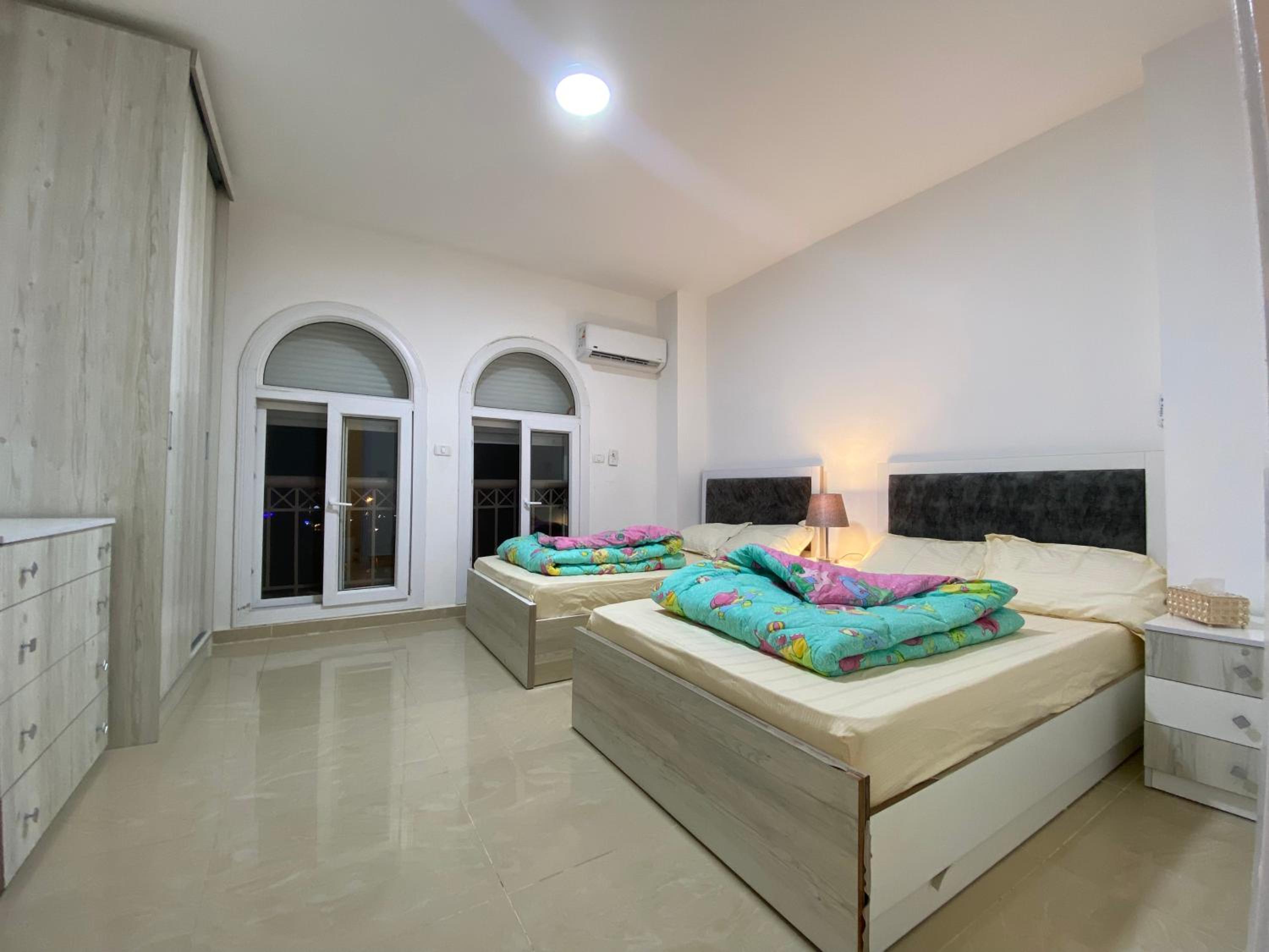 Three-Bedroom Premium Apartment with Balcony