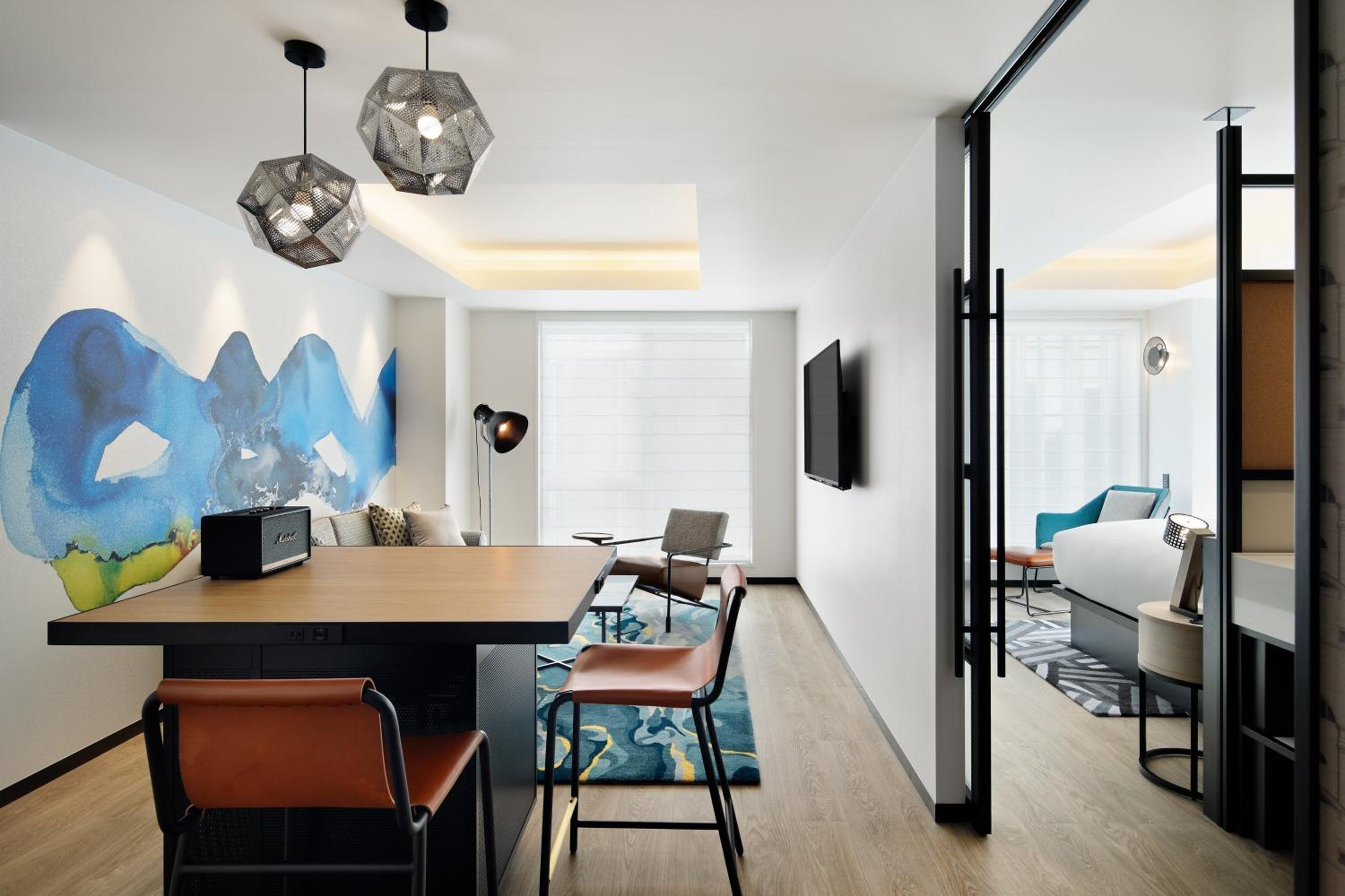 Loft Queen Suite with Sofa Bed