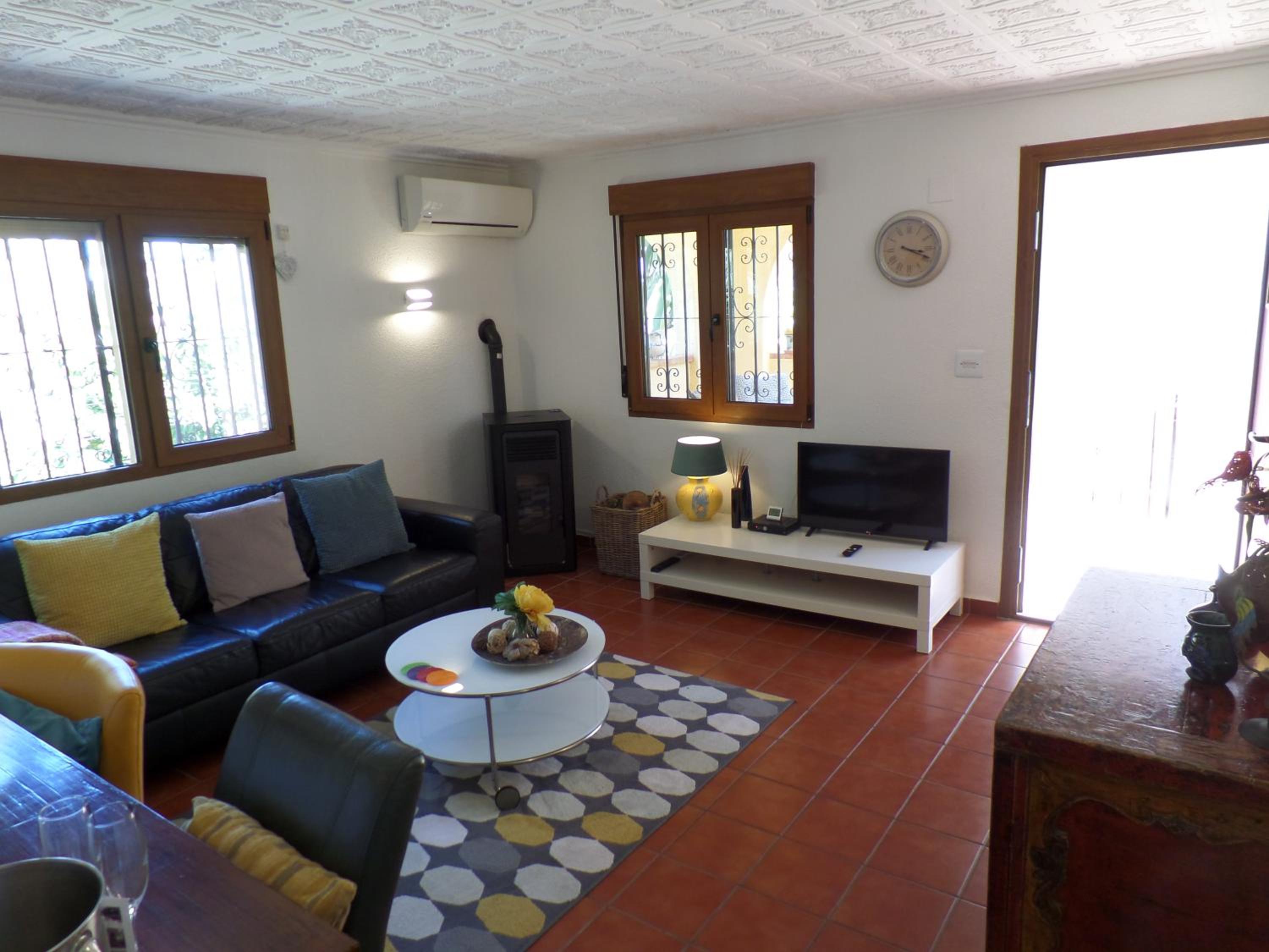Apartamento con vista al jardín