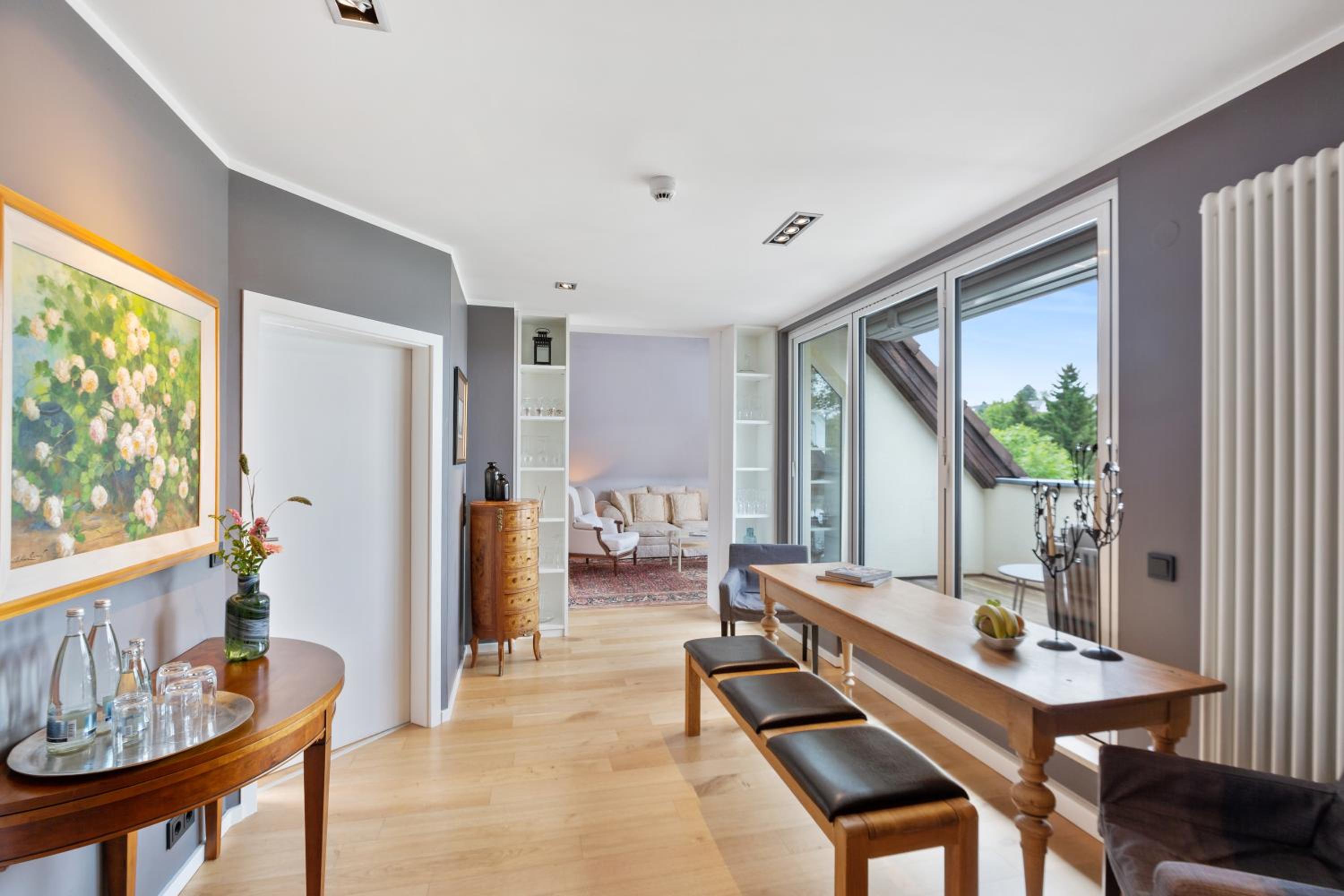 Studio with Balcony