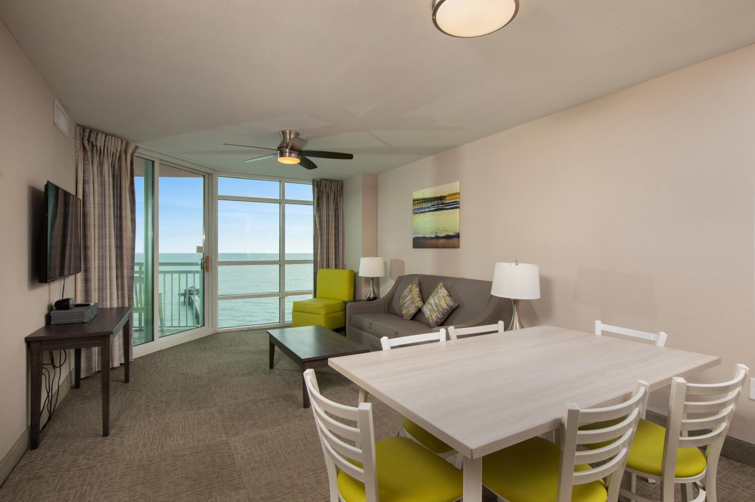 Two-Bedroom Corner Suite with Oceanfront View