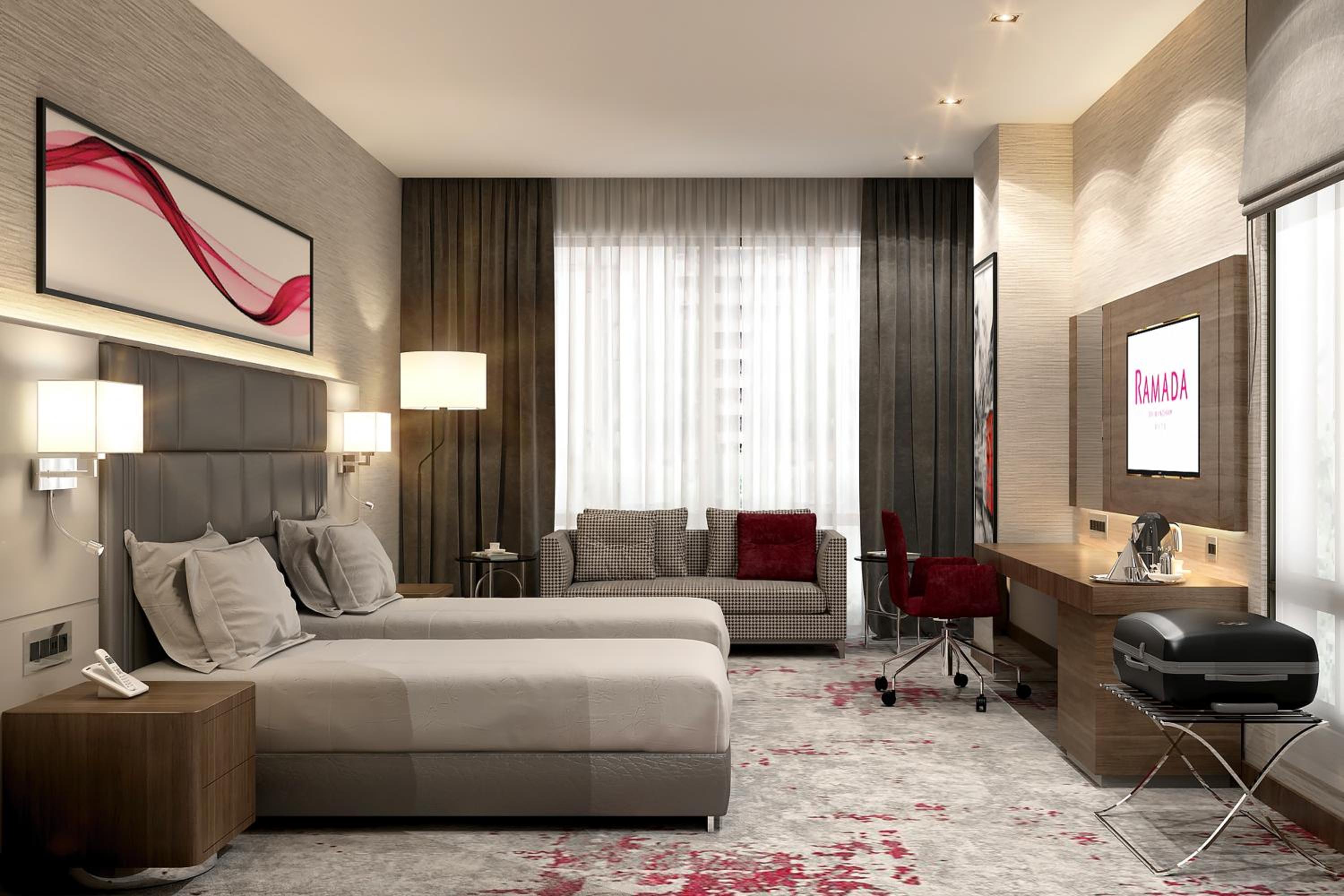 2 Single Beds, Sea View - Photo 1
