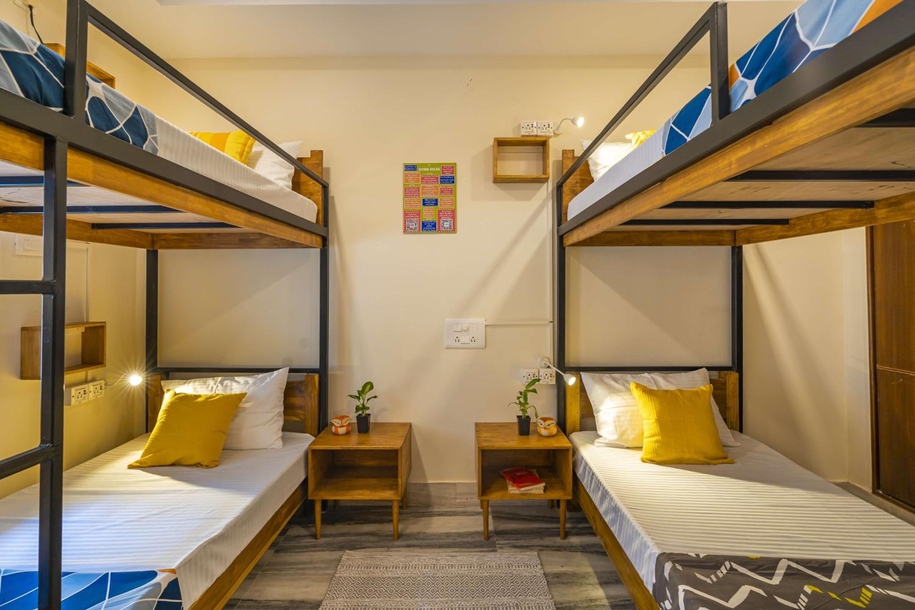 Bed in 4-Bed Deluxe Mixed Dormitory Room photo 1