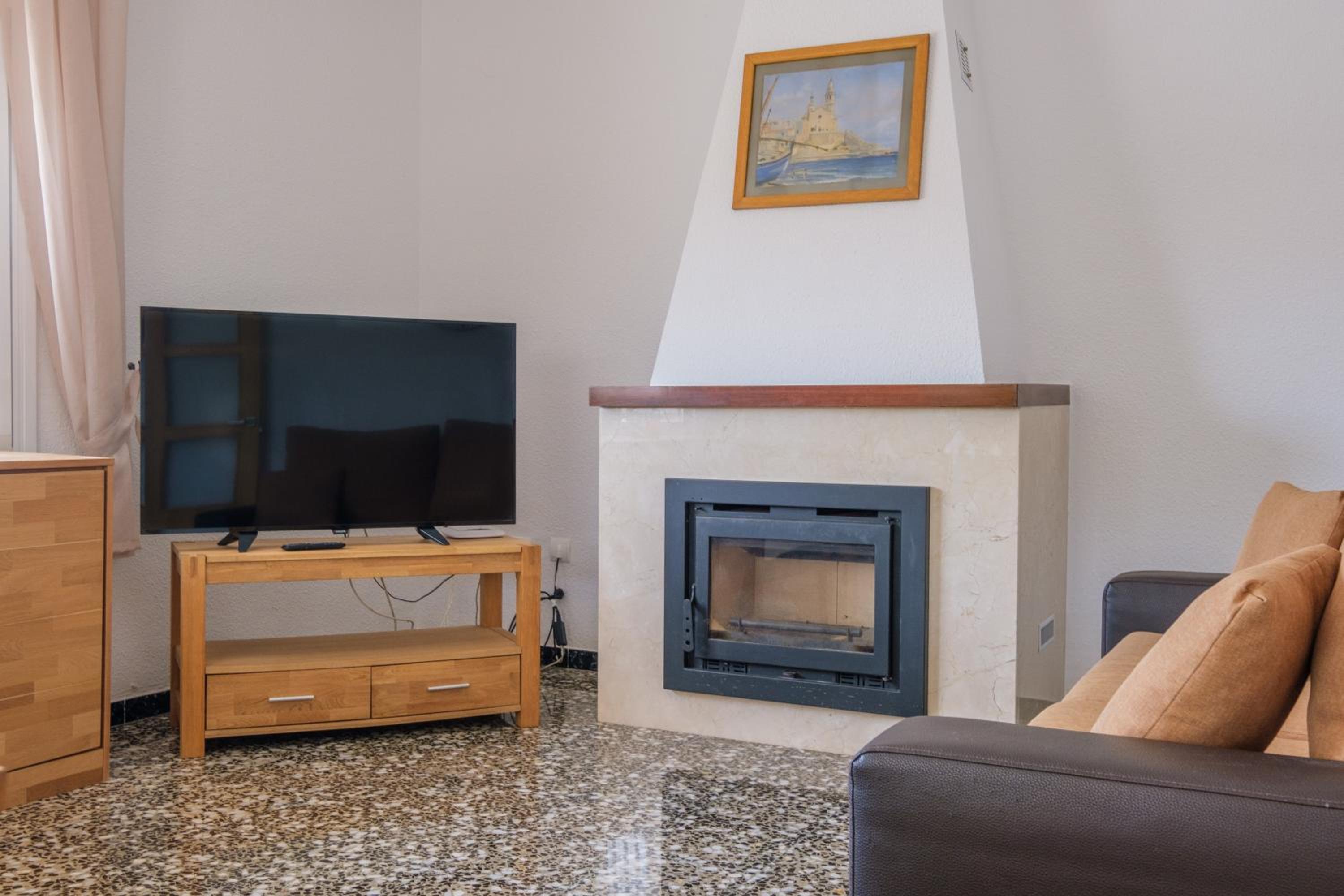 Villa con vistas al jardín