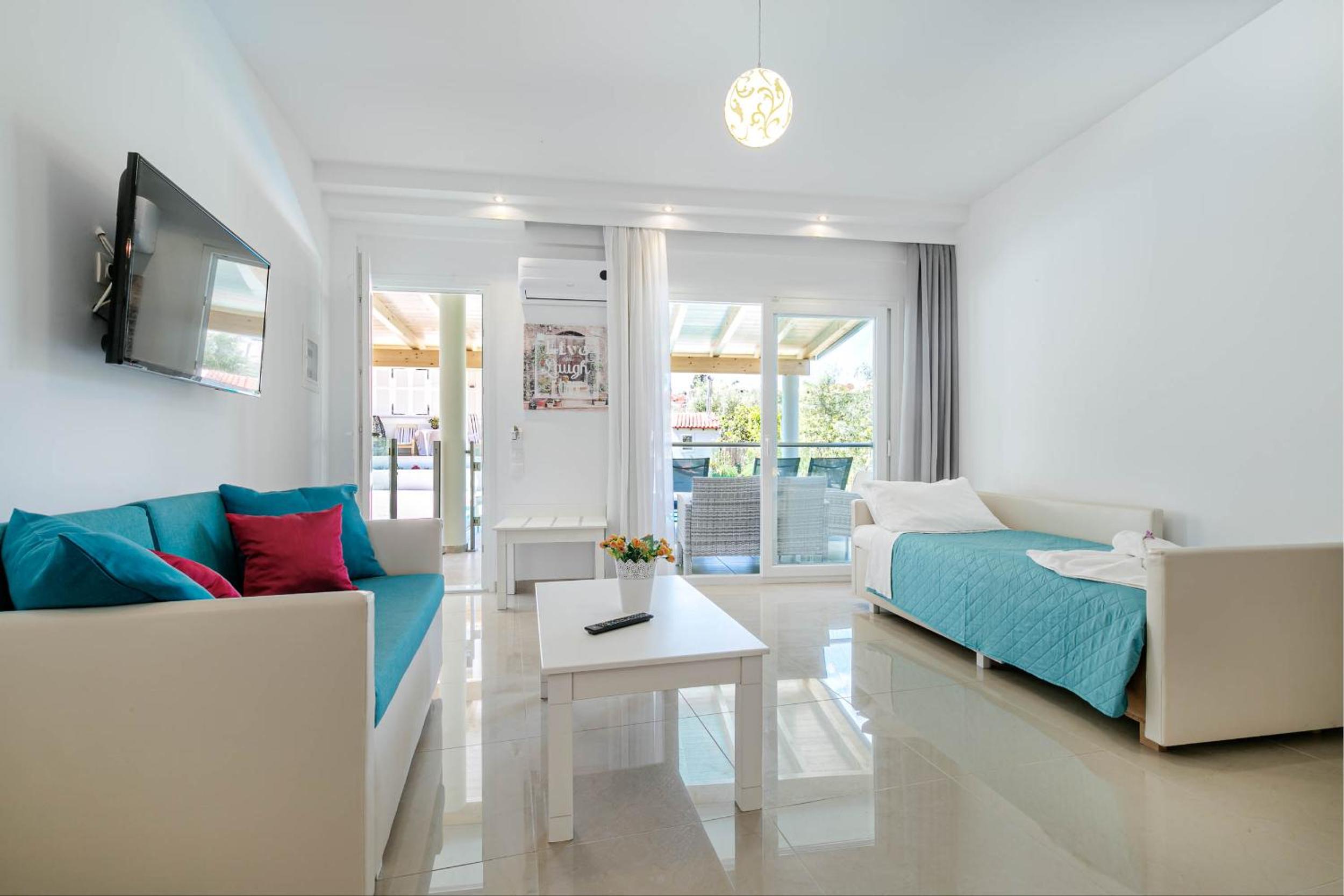 Studio with Pool View