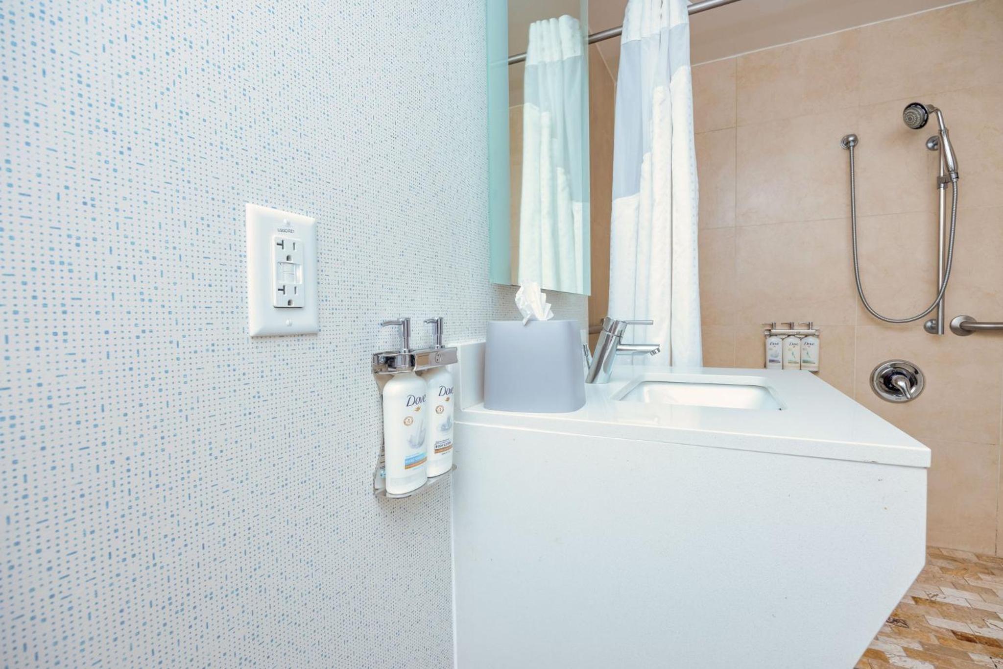 King Room with Hearing Accessible Roll In Shower - Non-Smoking