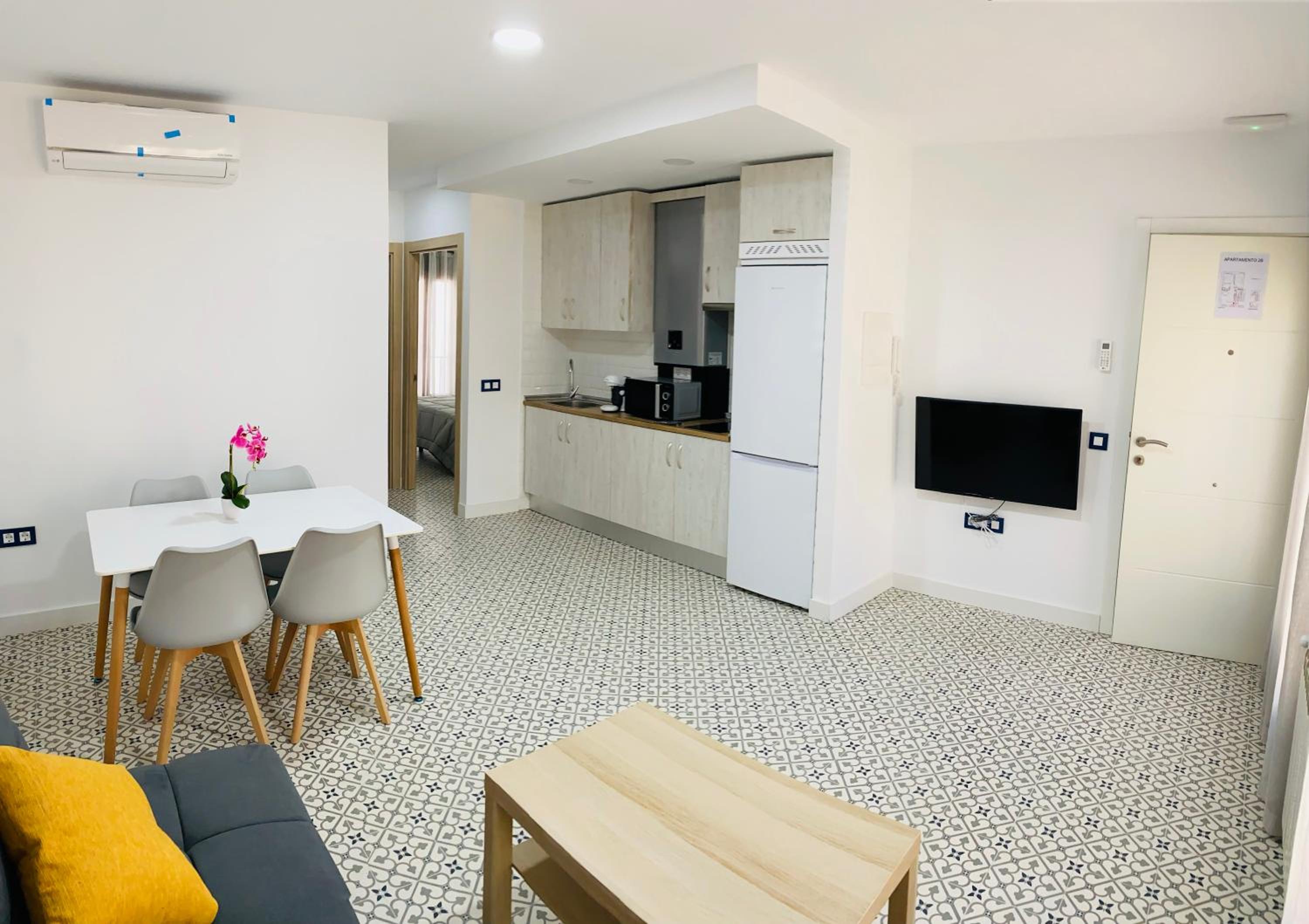 Apartamento de dos habitaciones
