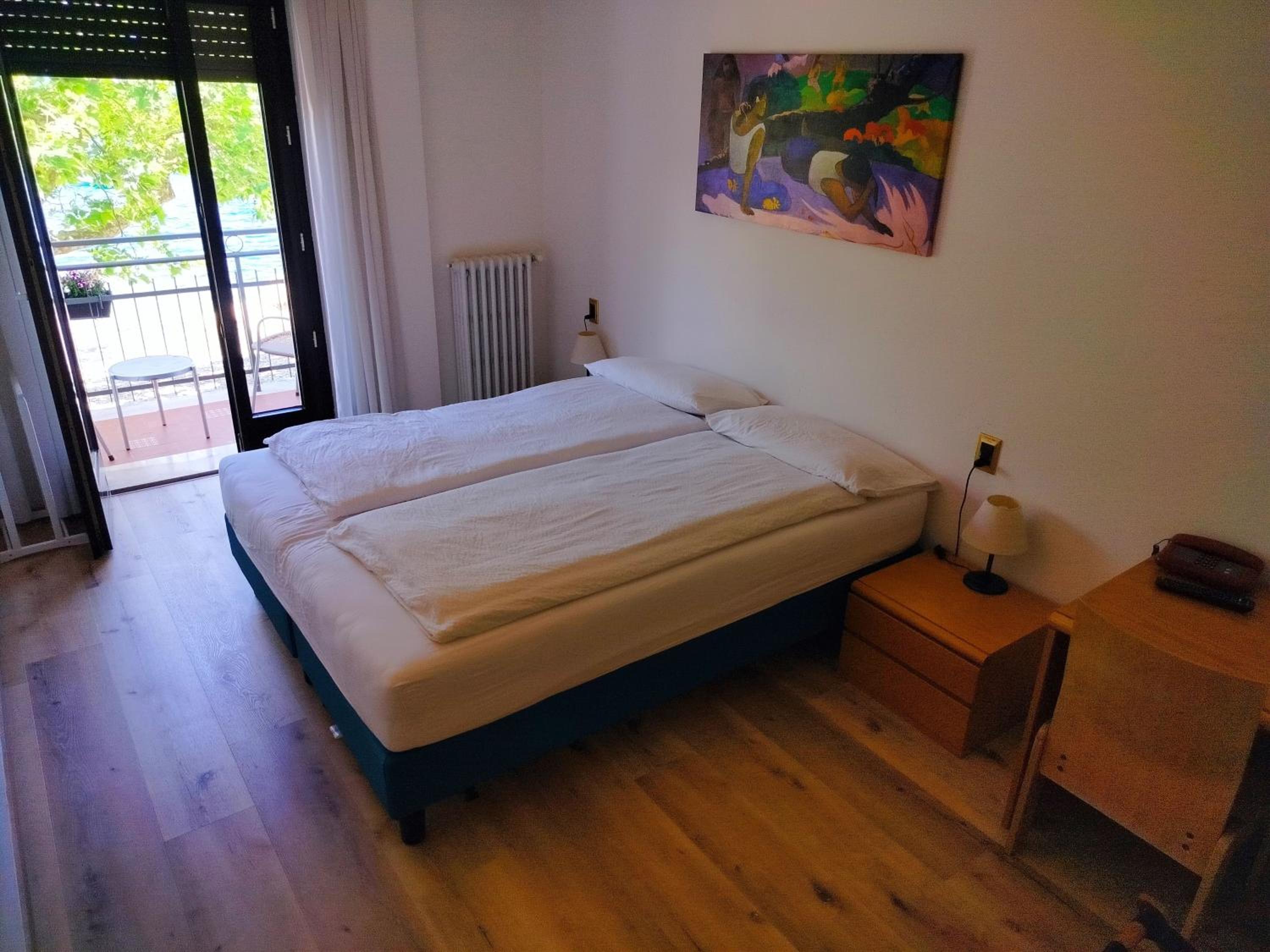 Double or Twin Room with Balcony and Lake View