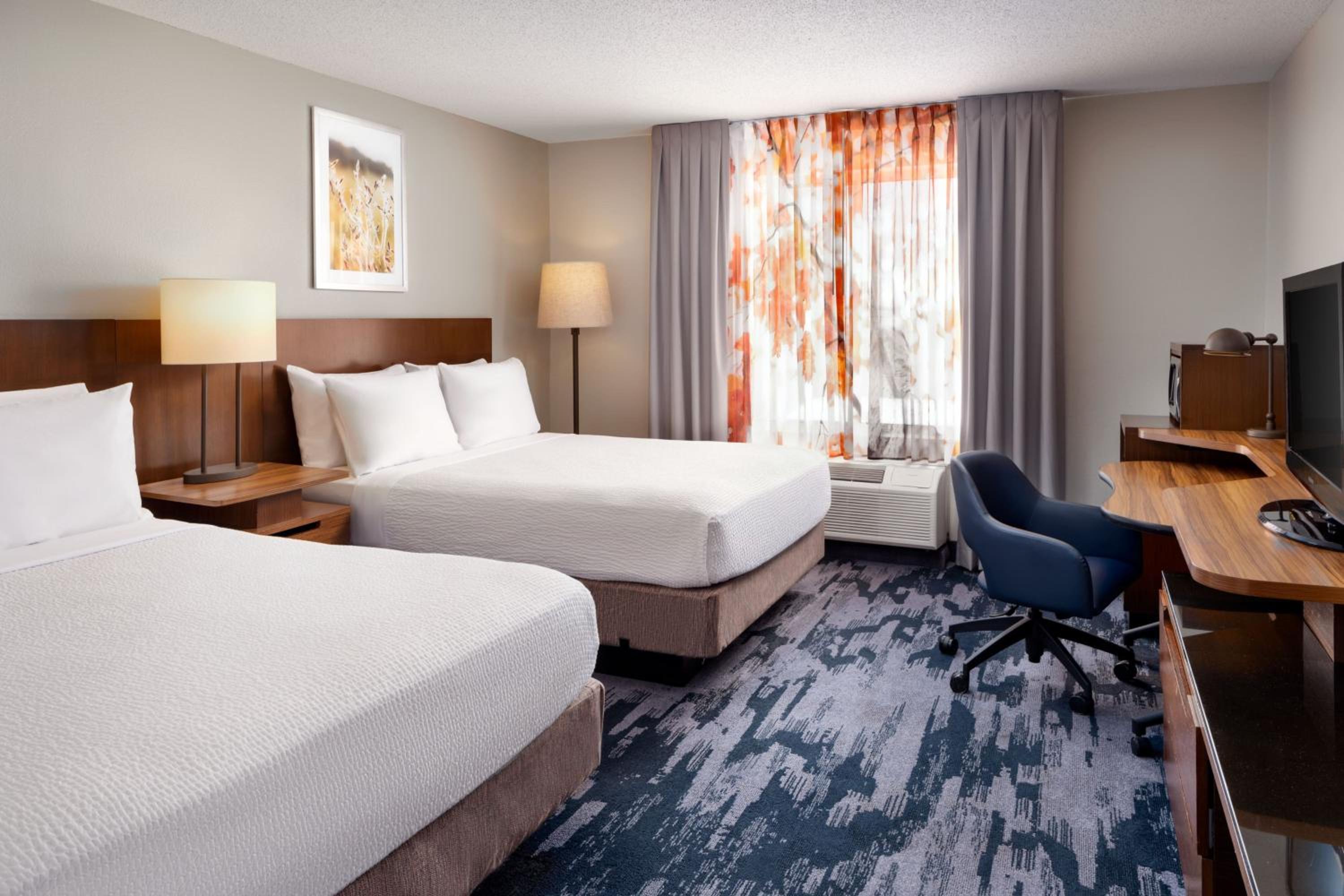 Queen Room with Two Queen Beds - Hearing Accessible photo 1