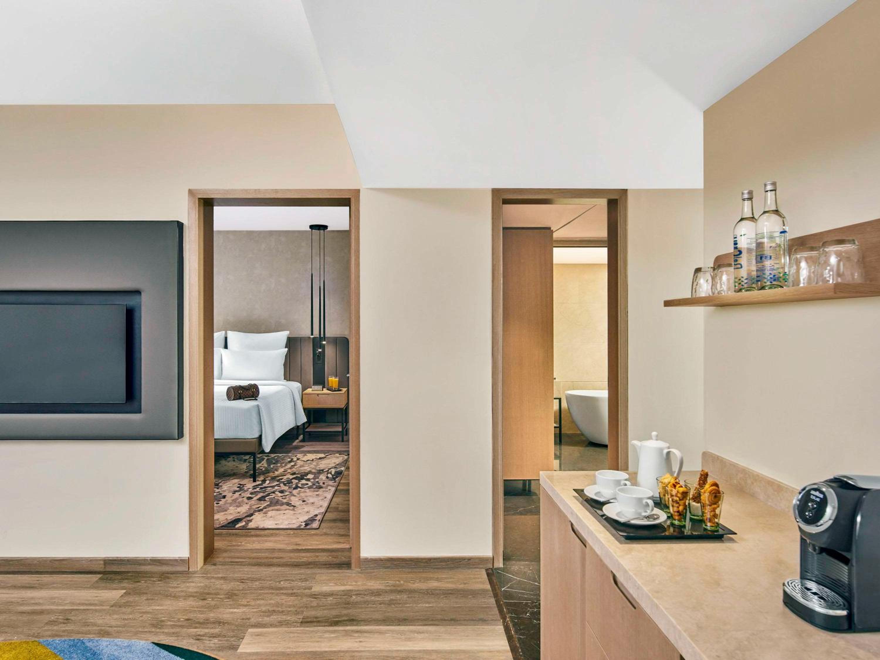 Superior Suite King Bed with Living room, with Cocktail Hours & Short Eats