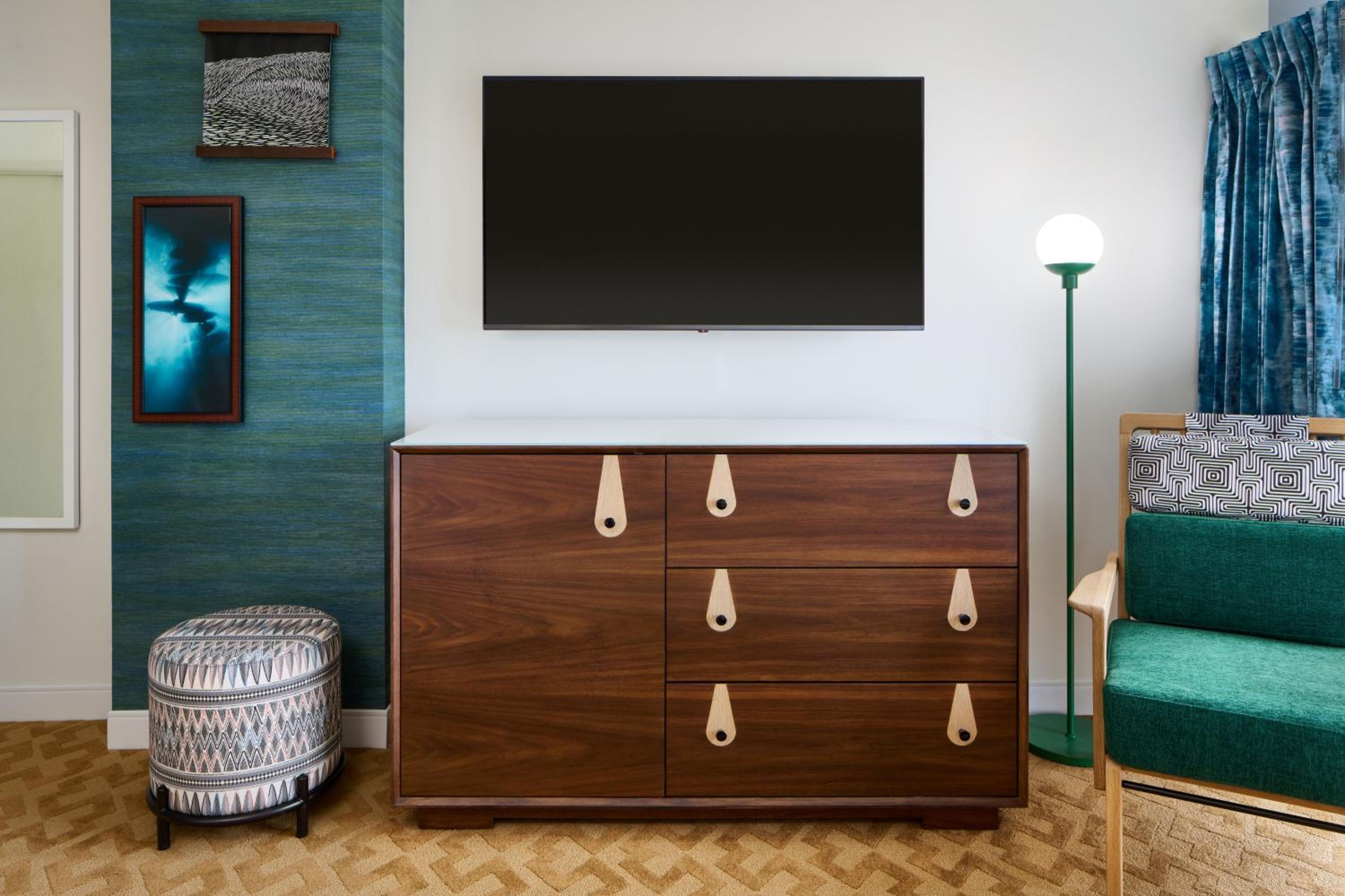 Hébergement Récemment Rénové avec 2 Lits Jumeaux - Vue sur Waikiki