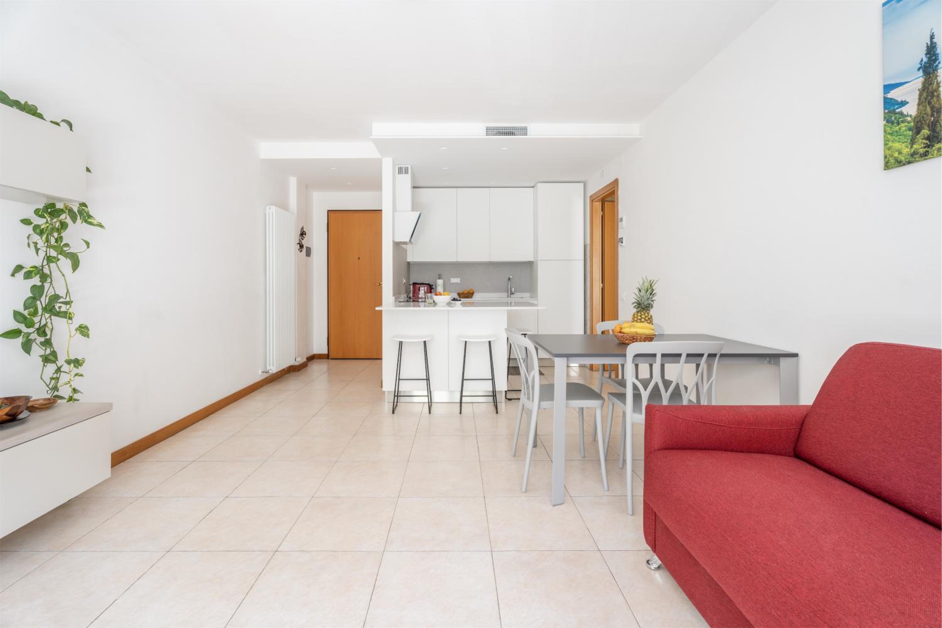 One-Bedroom Apartment with Terrace