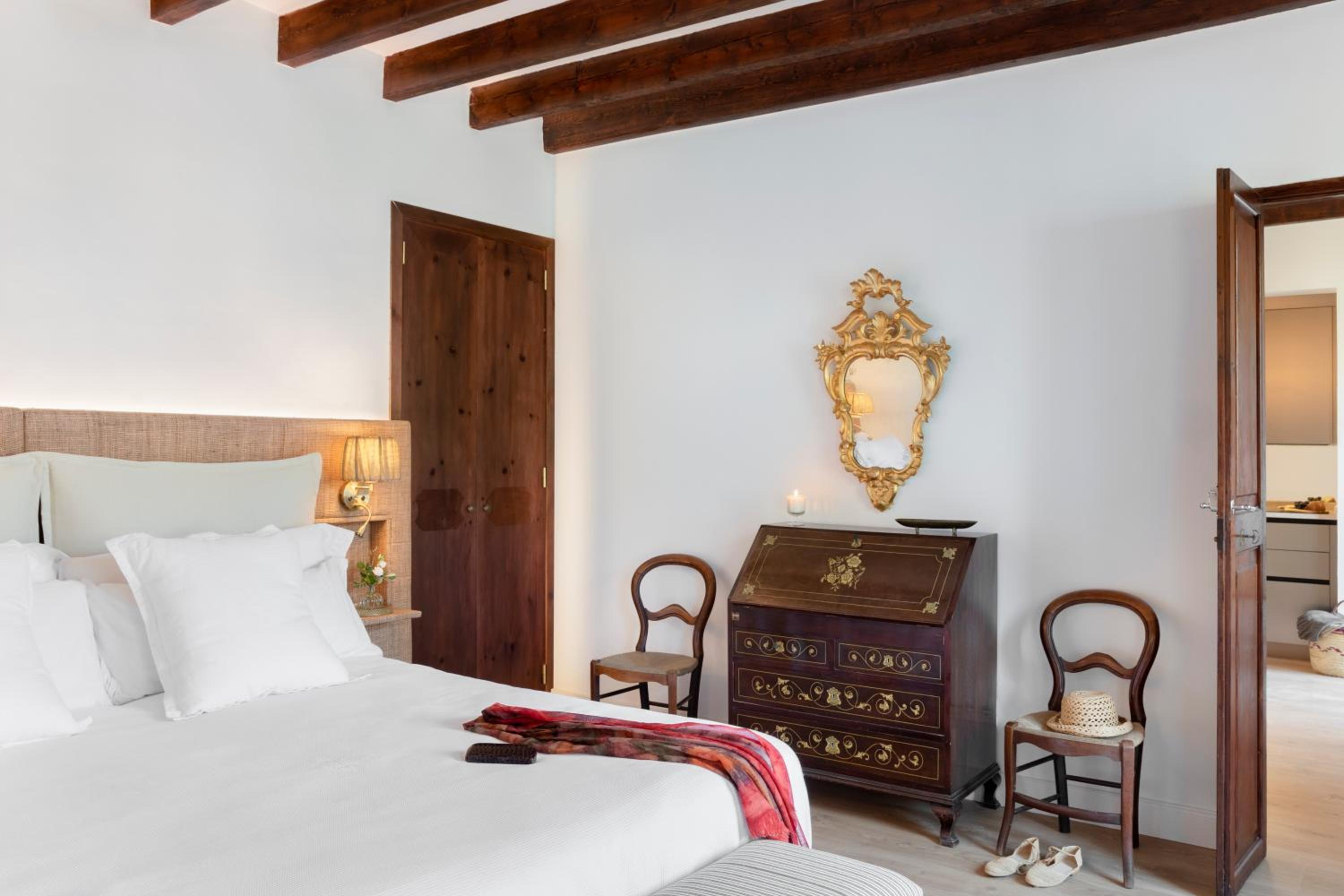 Apartamento con vista al jardín