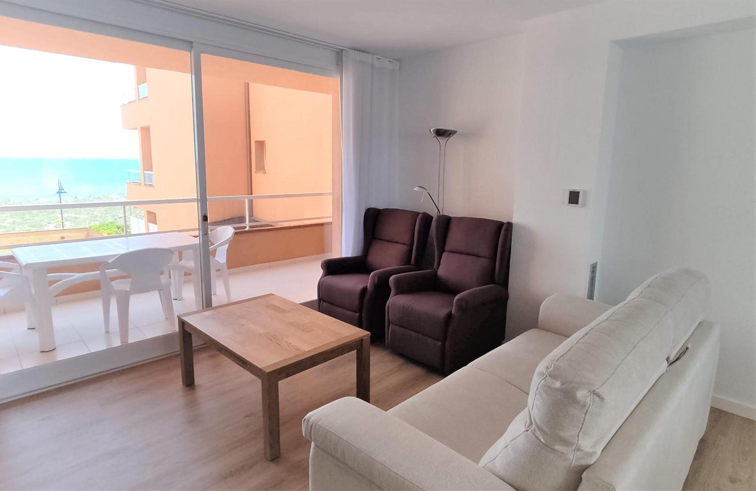 Apartamento con vista al mar