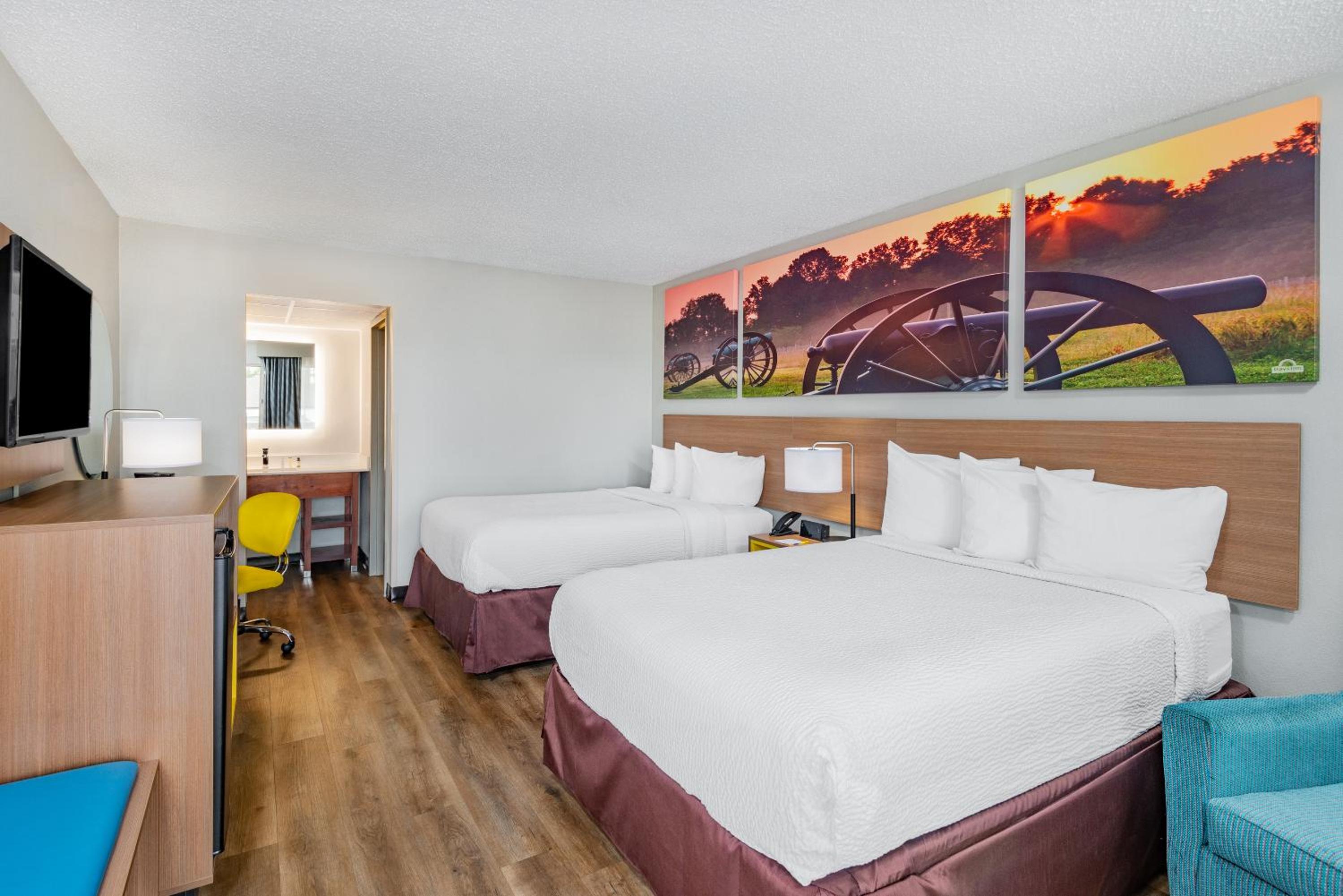 2 Double Beds Non Smoking - Photo 3