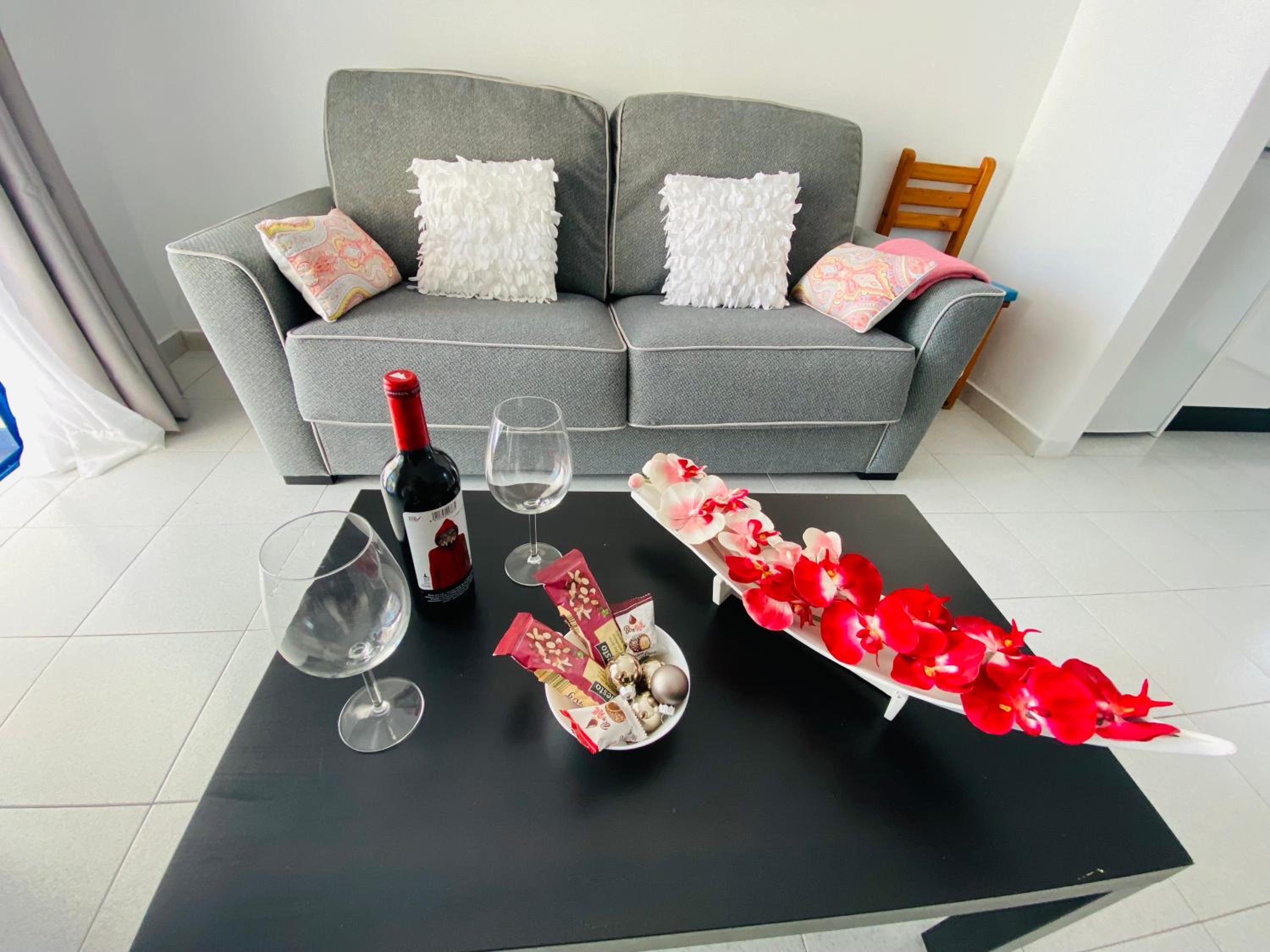 Apartamento con vista a la piscina