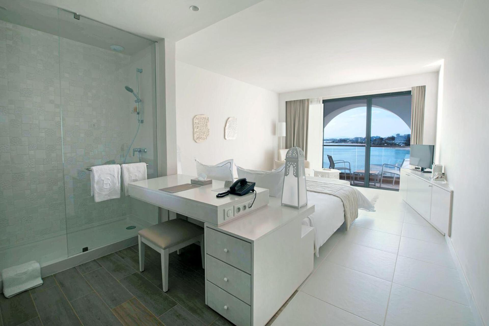 Deluxe Twin or Double Suite Sea & Pool View photo 3