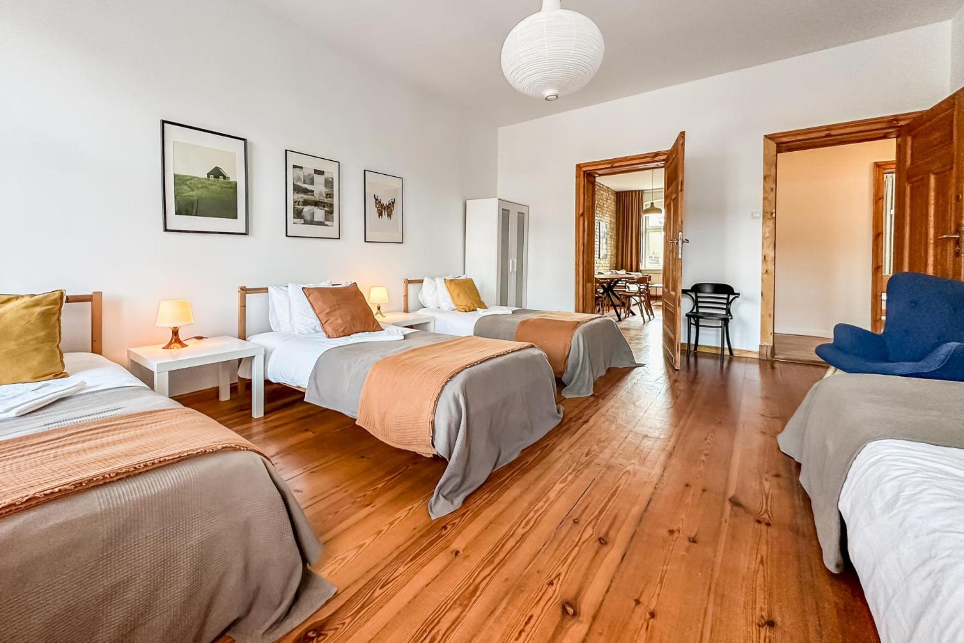 Scandi Two-Bedroom Apartment with Living Room  - Photo 13