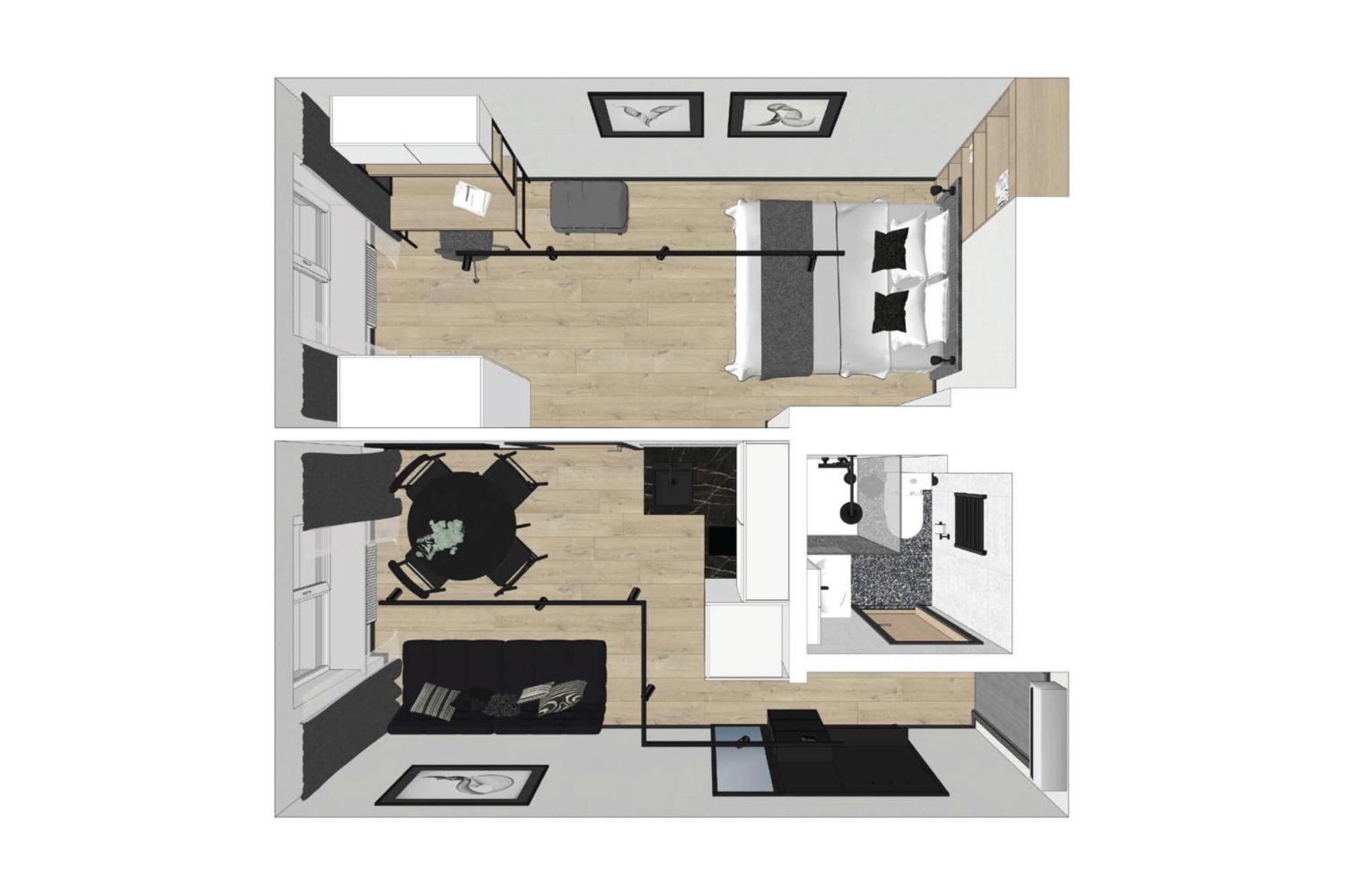 One-Bedroom Apartment photo 3