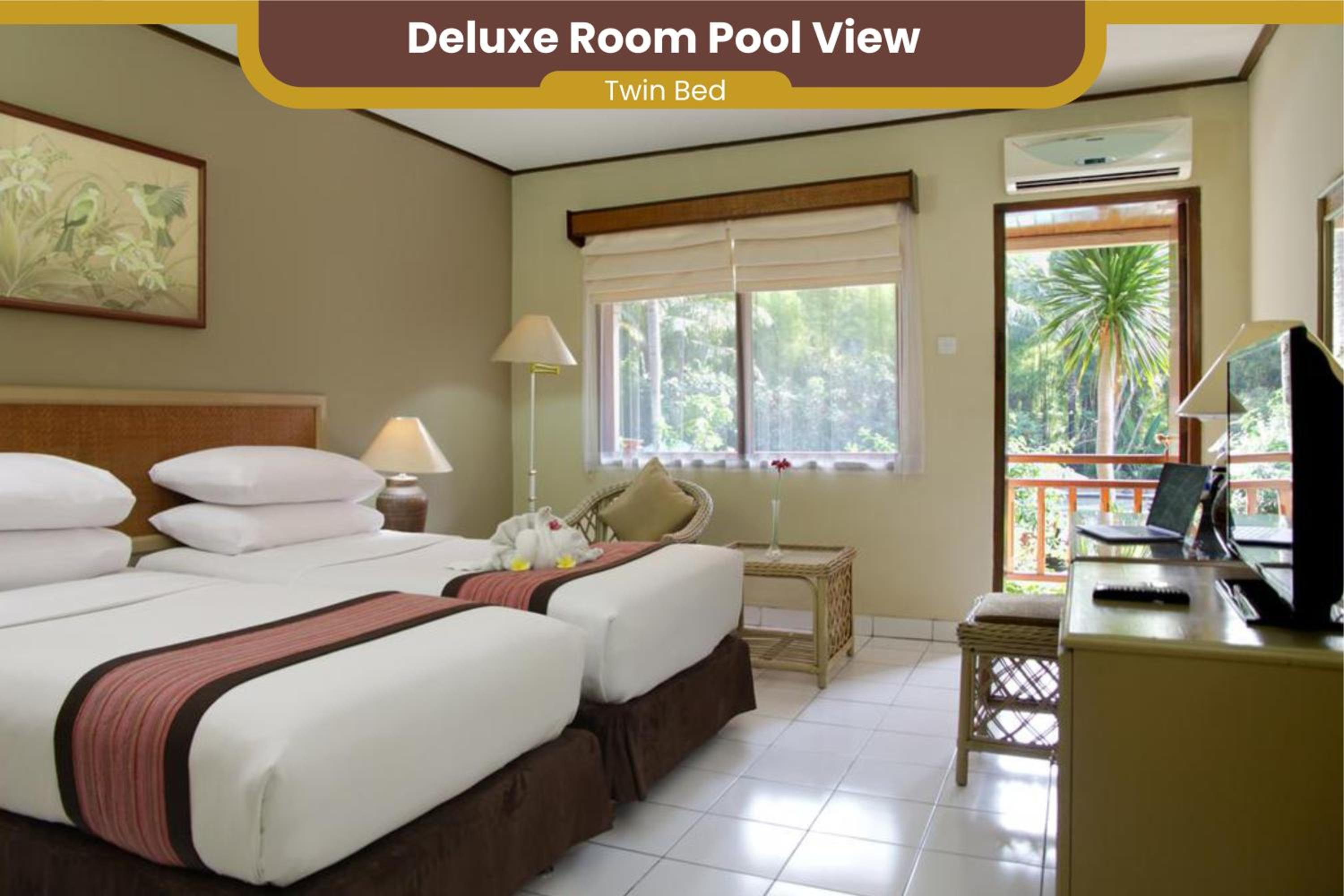 Deluxe Twin Room with Pool View - Photo 1