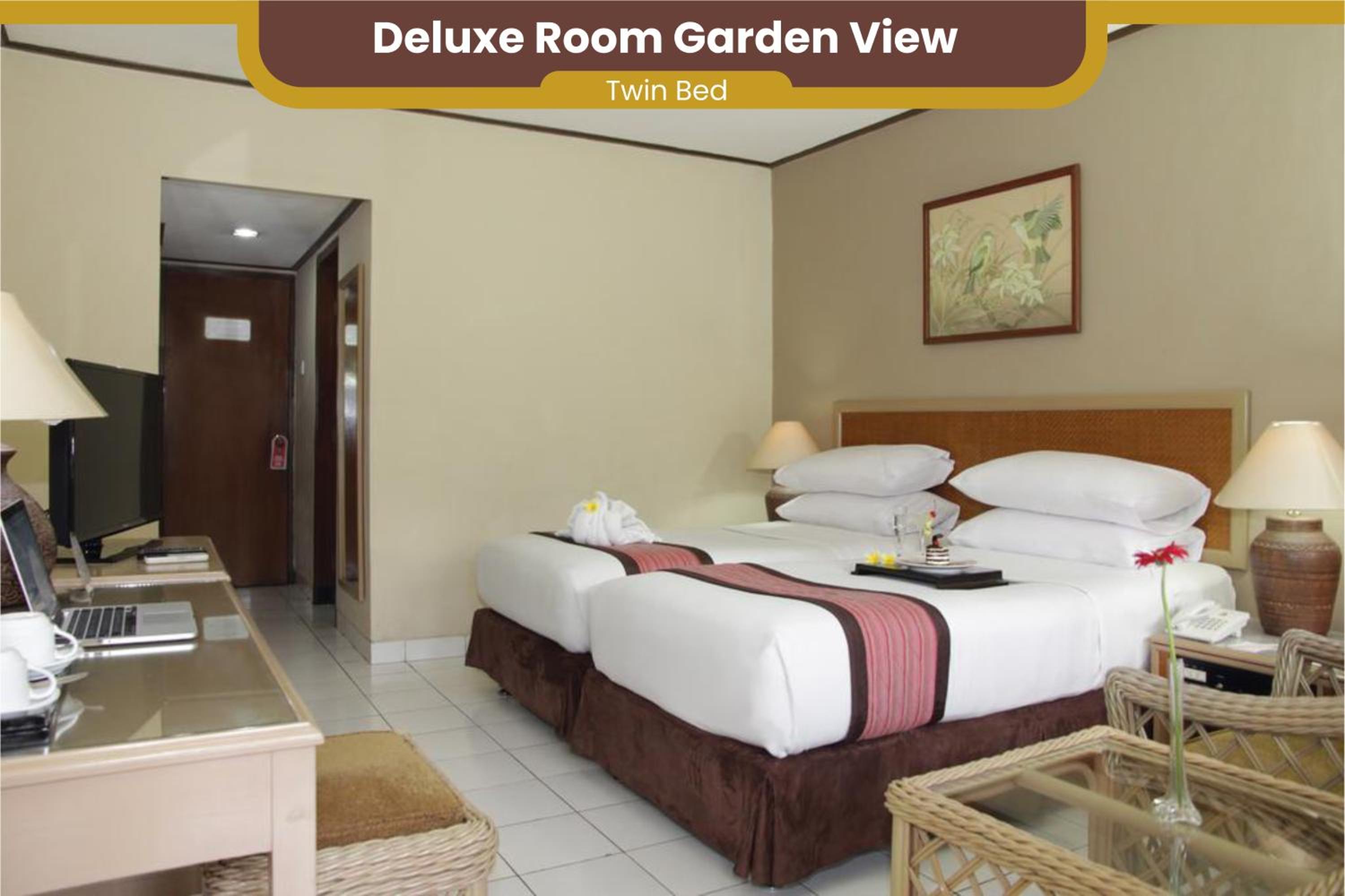 Deluxe Twin Room with Garden View - Photo 1