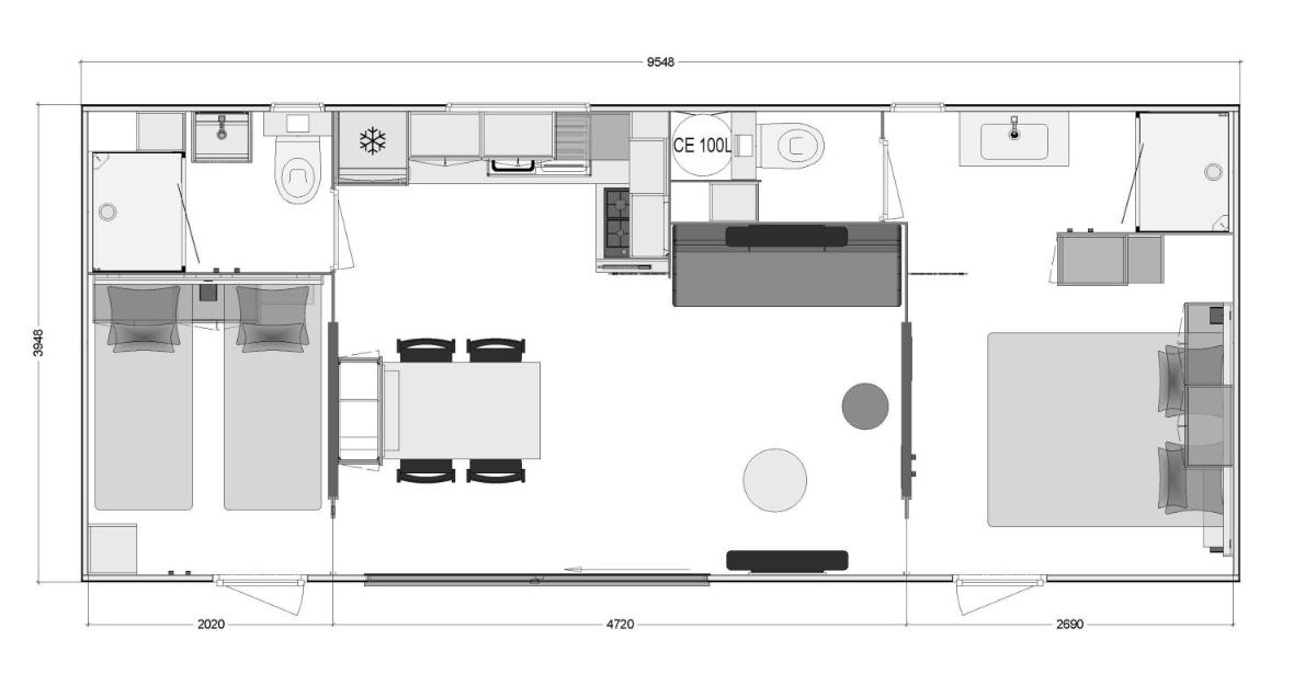 Le Grand Otello Two-Bedroom photo 2
