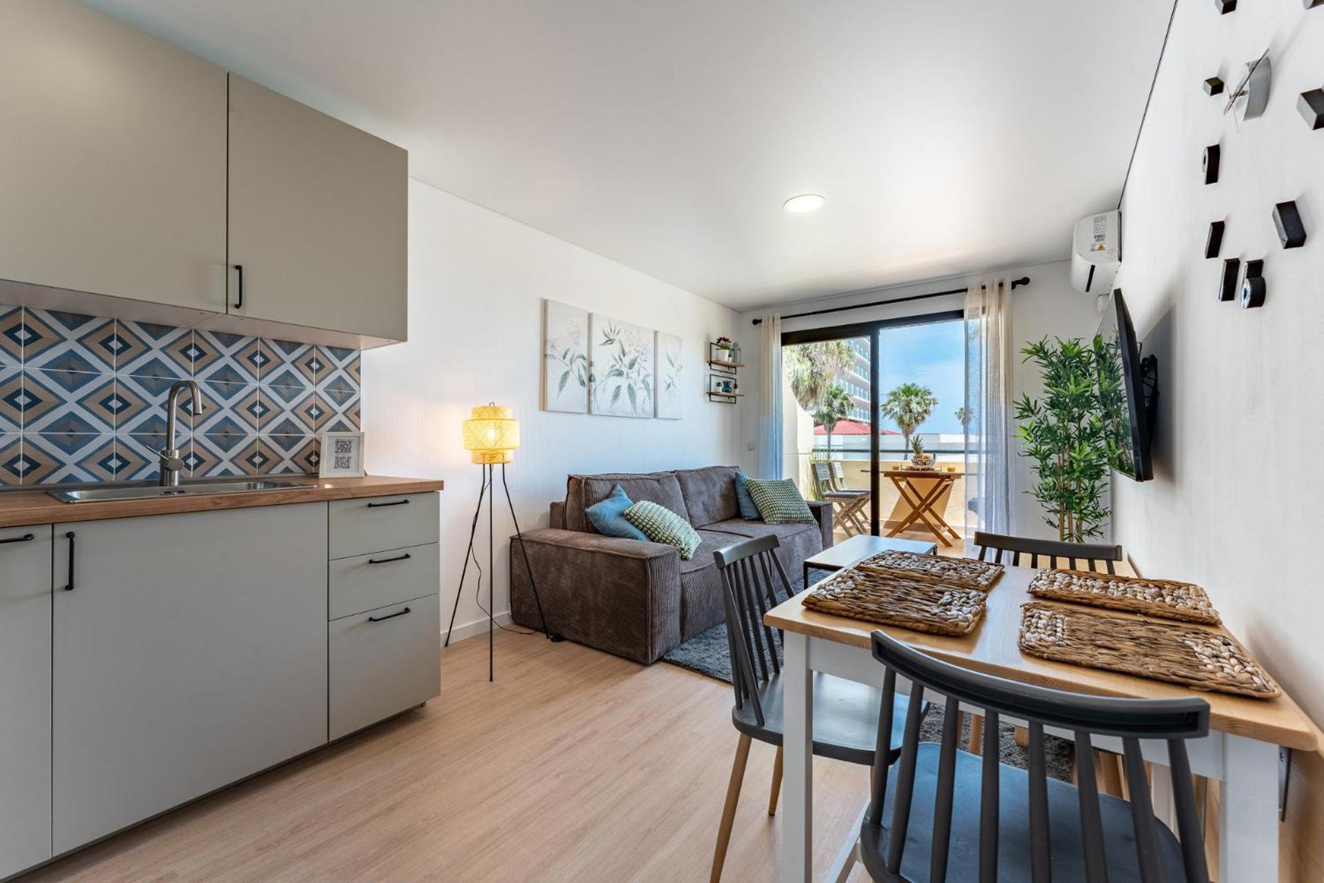 Apartamento con vista al mar