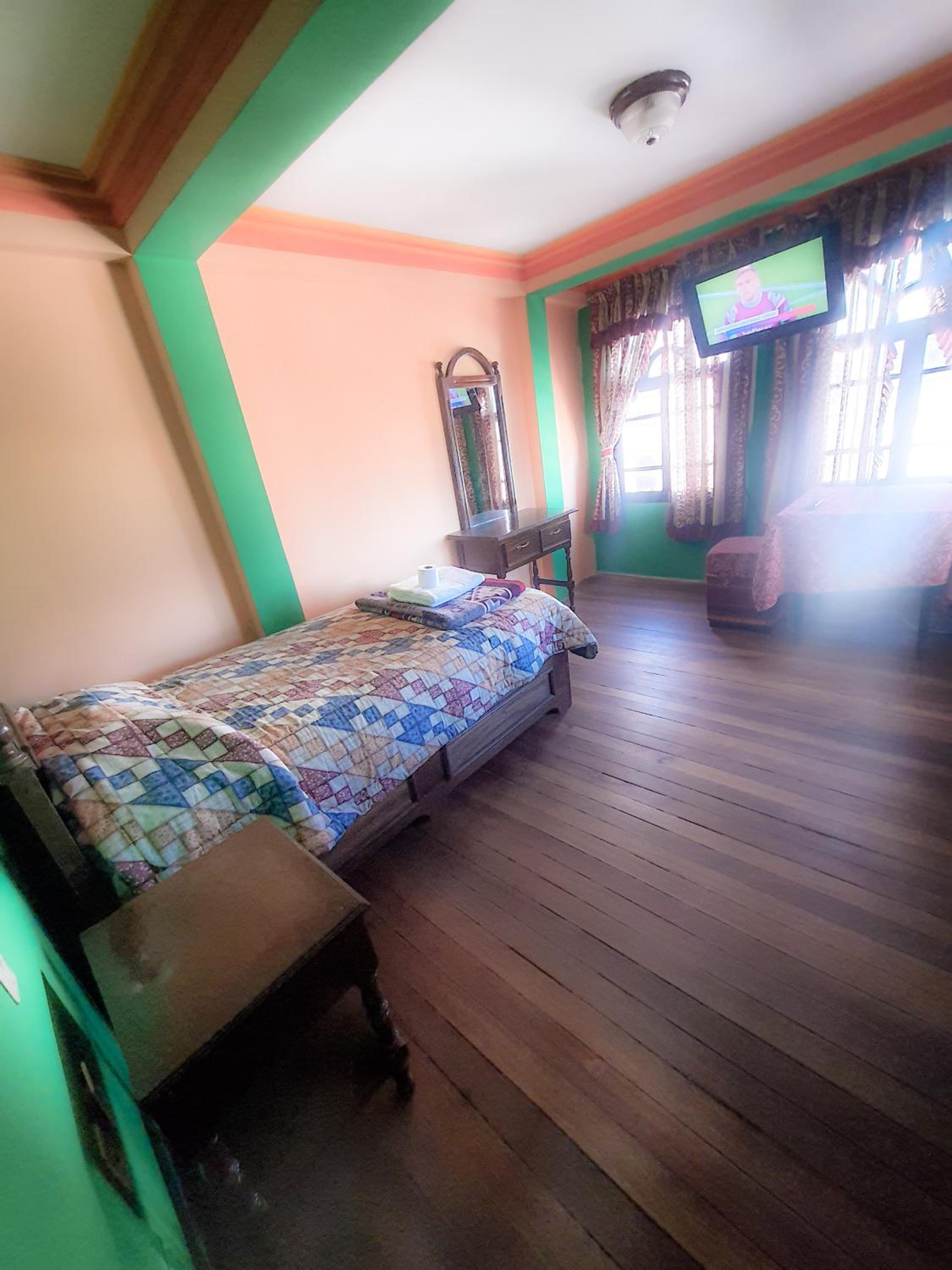 Single Room With Private Bathroom