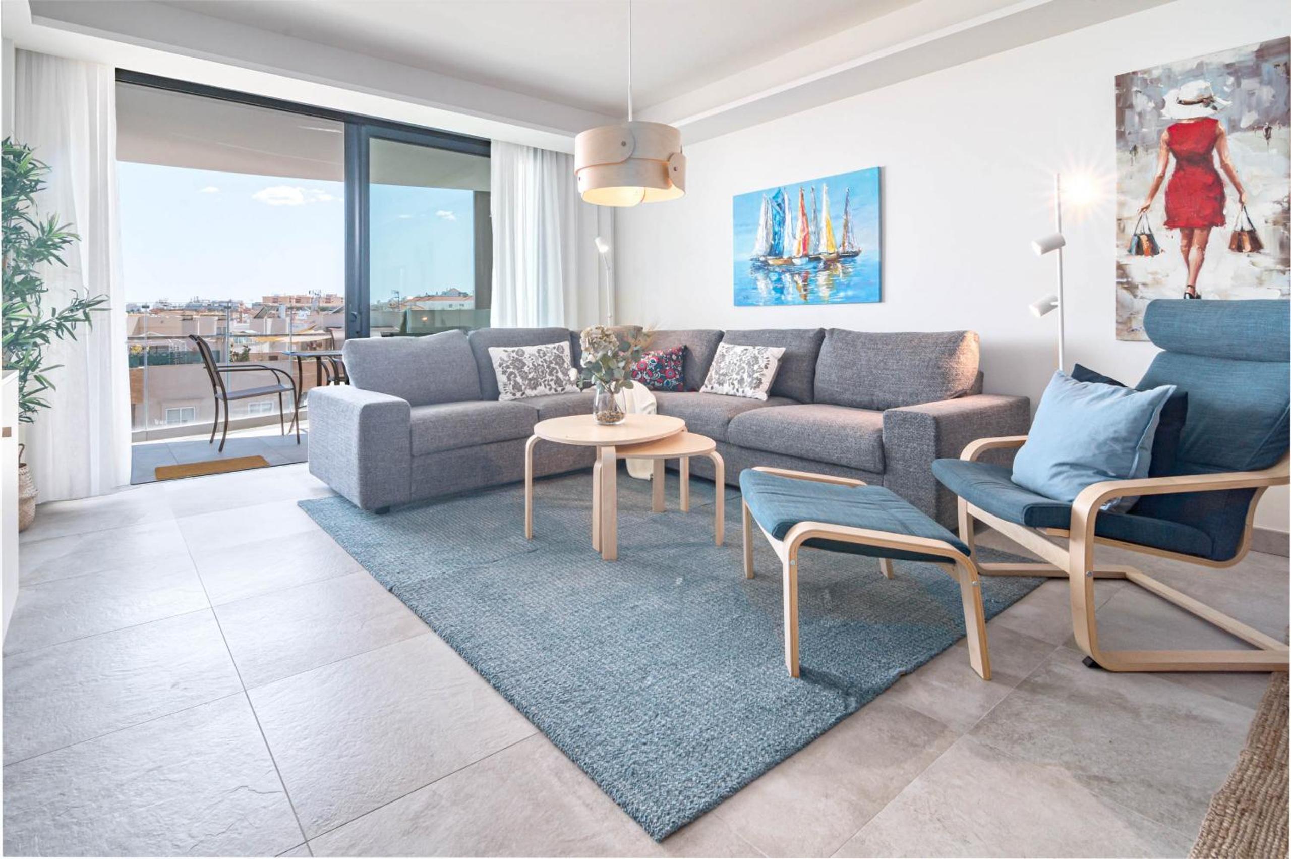 Apartamento con vista al mar