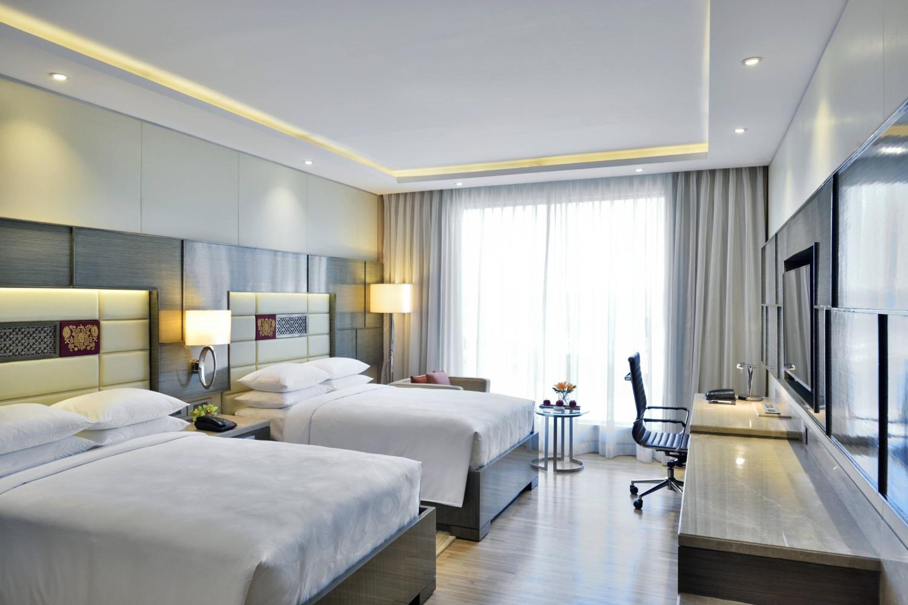 Guest room, 2 Double, Balcony with complimentary one-way airport transfer (BOM T1 & T2)