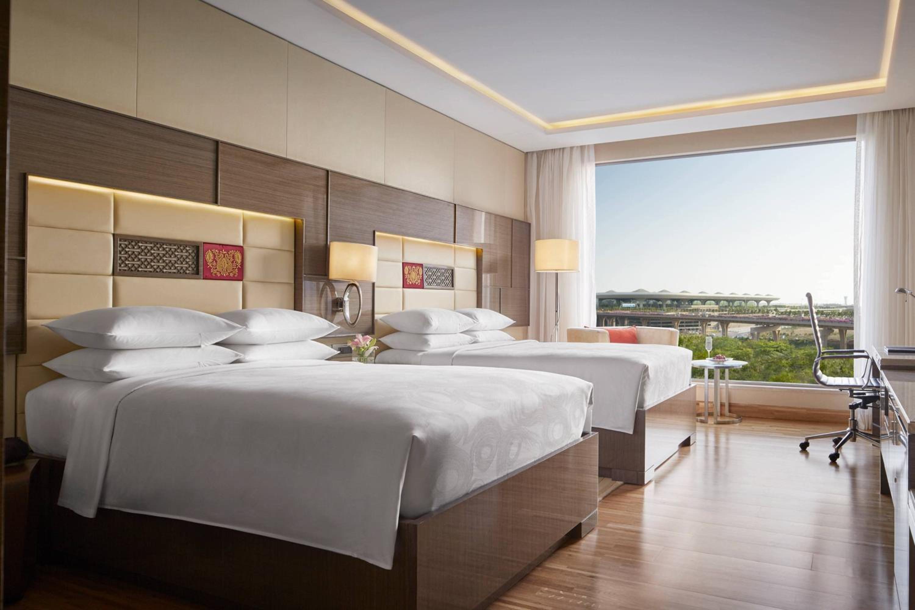Guest room, 2 Double, Balcony with complimentary one-way airport transfer (BOM T1 & T2)