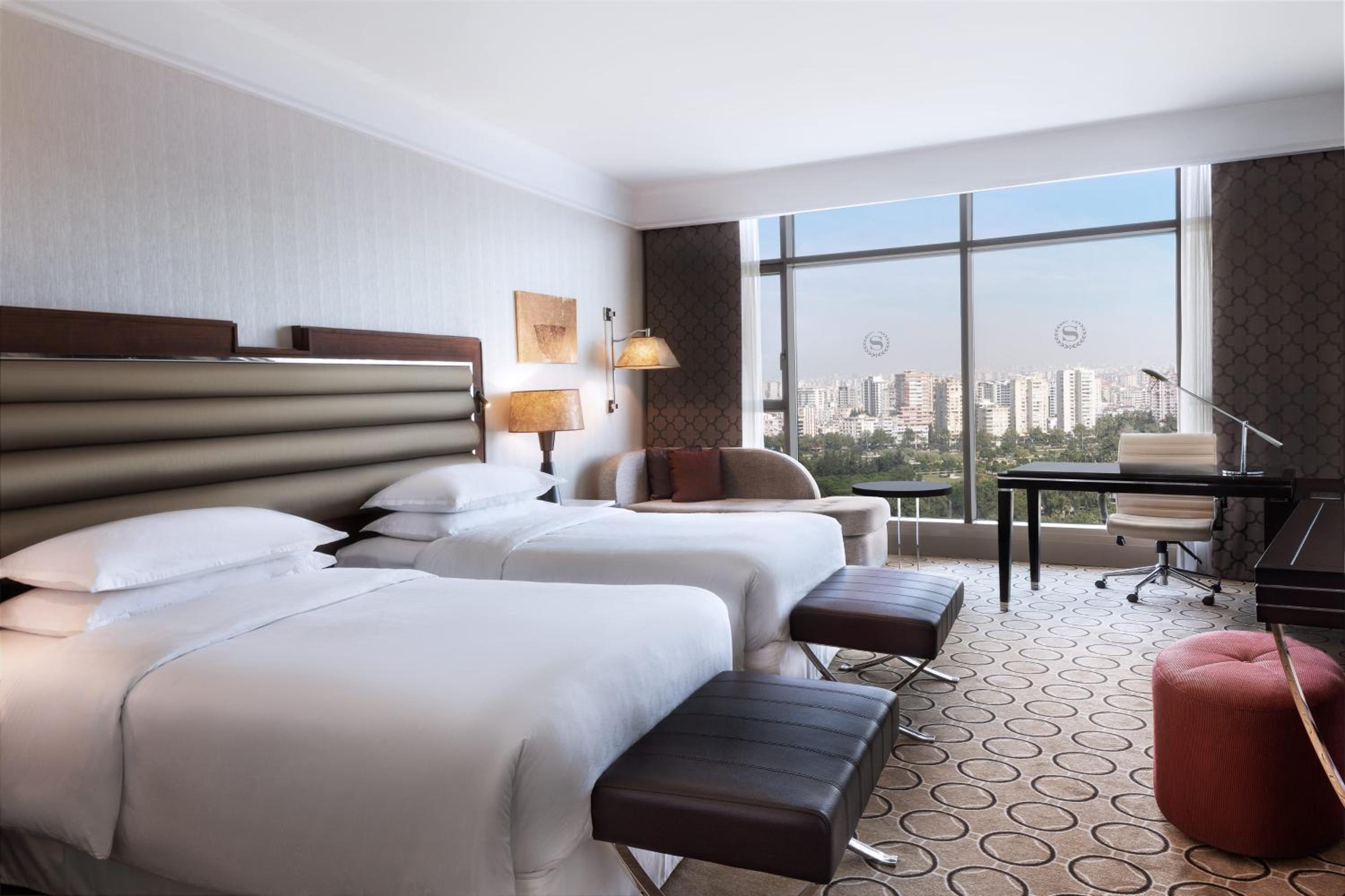 Club Twin Room, Club lounge access, Guest room, 2 Twin /Single Bed(s) River view