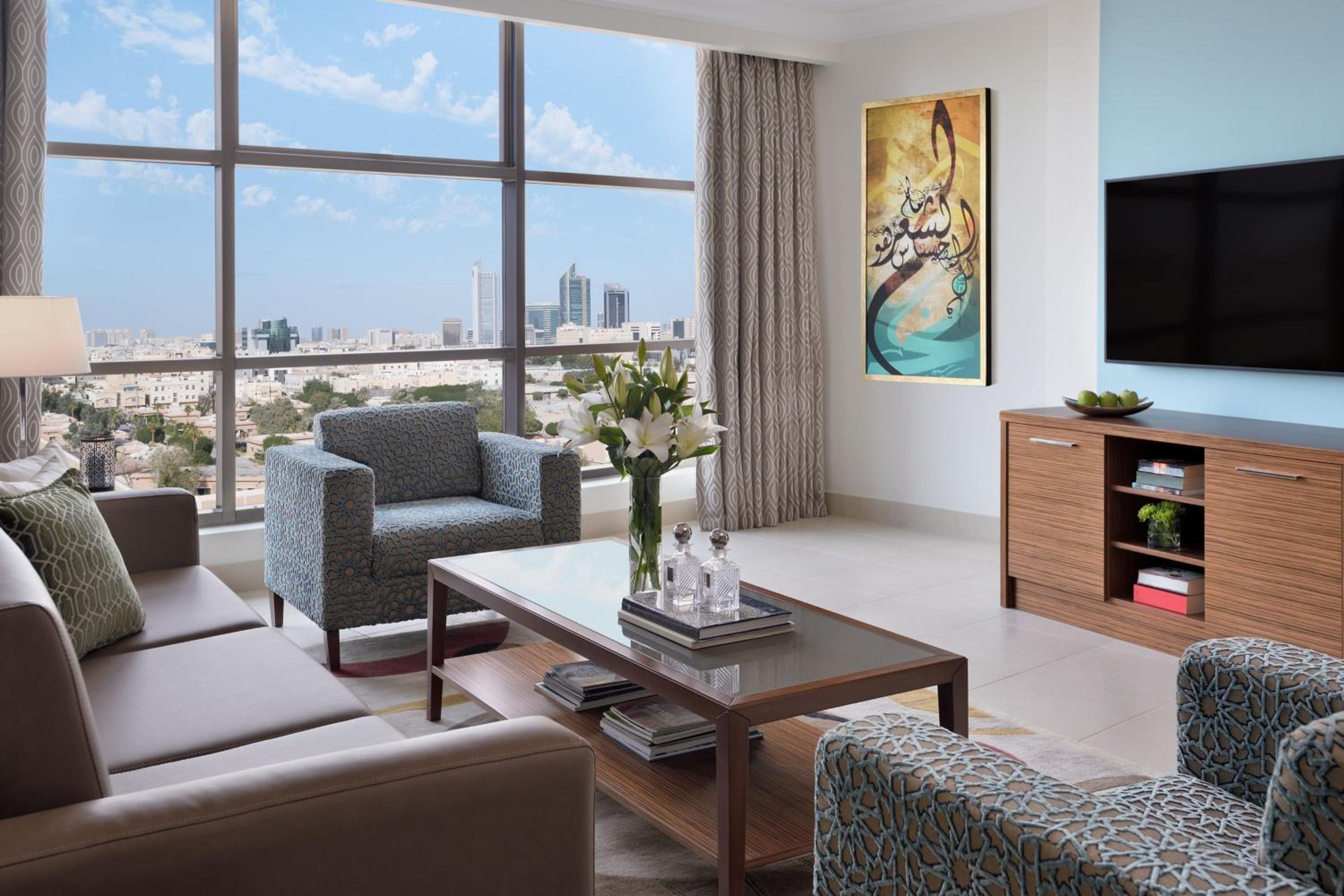Three-Bedroom Apartment with City View