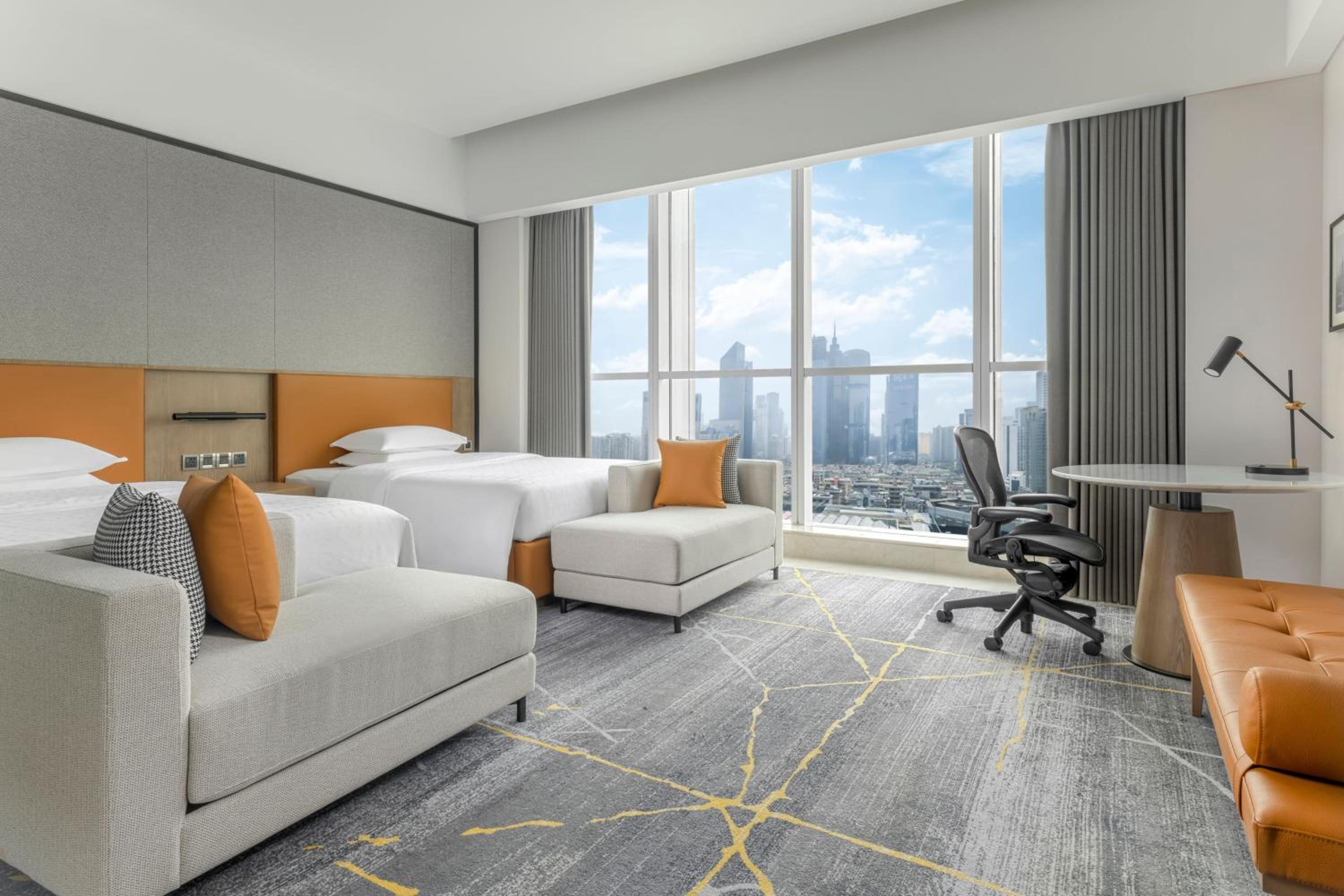 Deluxe, Guest room, 2 Twin/Single Bed(s), City view - Photo 5