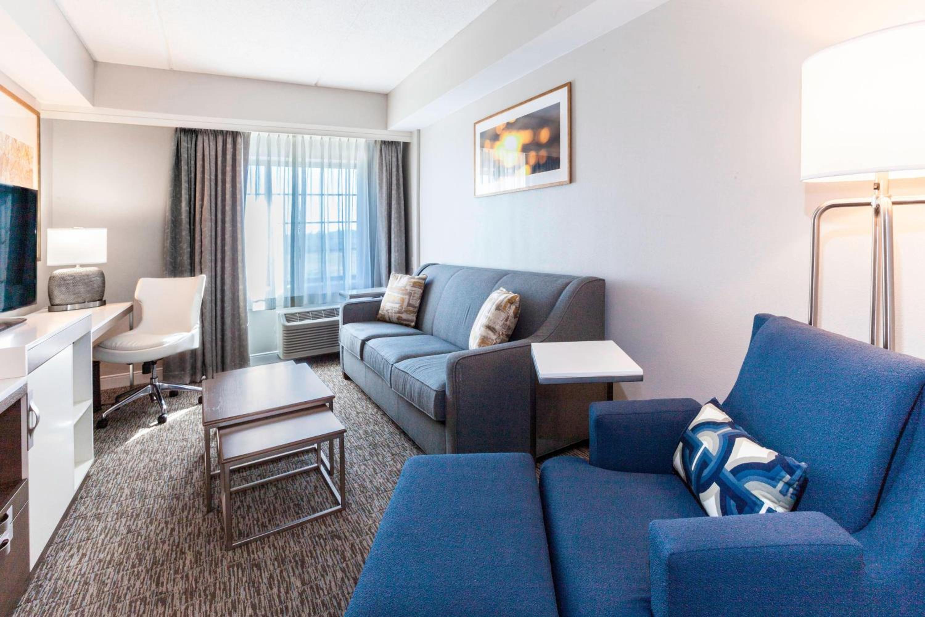 Executive Suite, 1 King, Alternate bed: sofa bed, Sofa bed - Photo 1