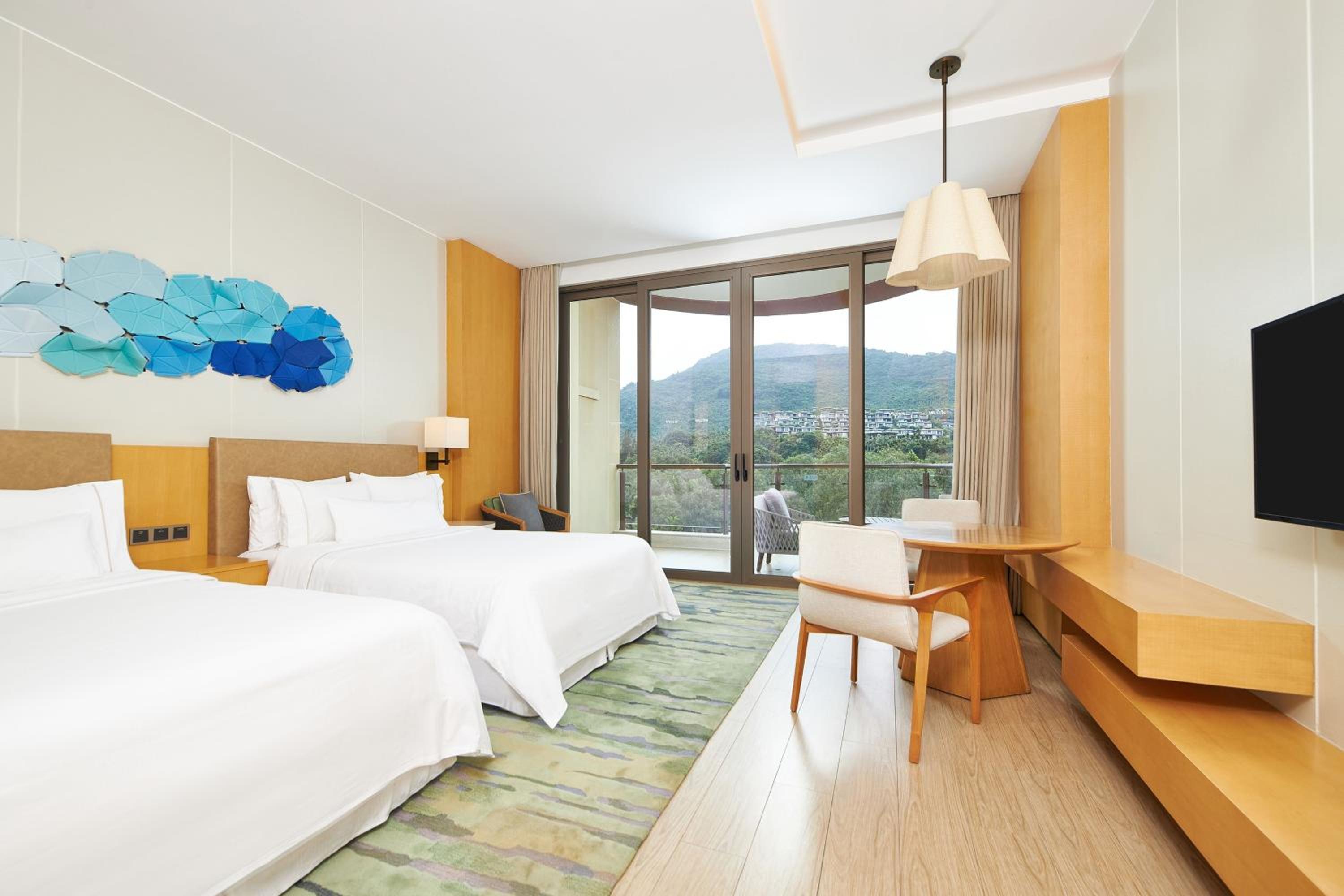 Deluxe Mountain View Twin Room 