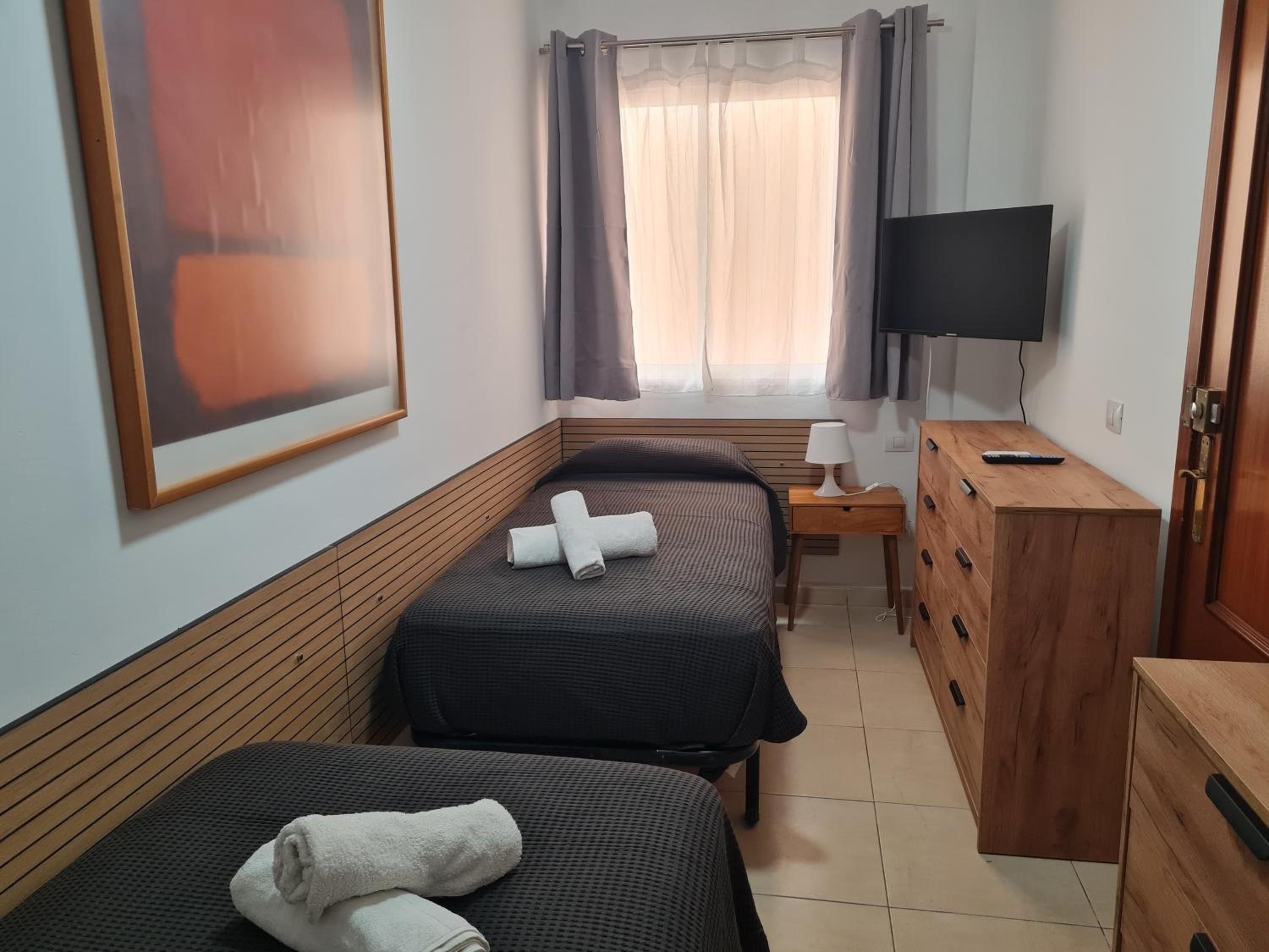 Habitación Doble o con Dos Camas con Baño Privado Externo