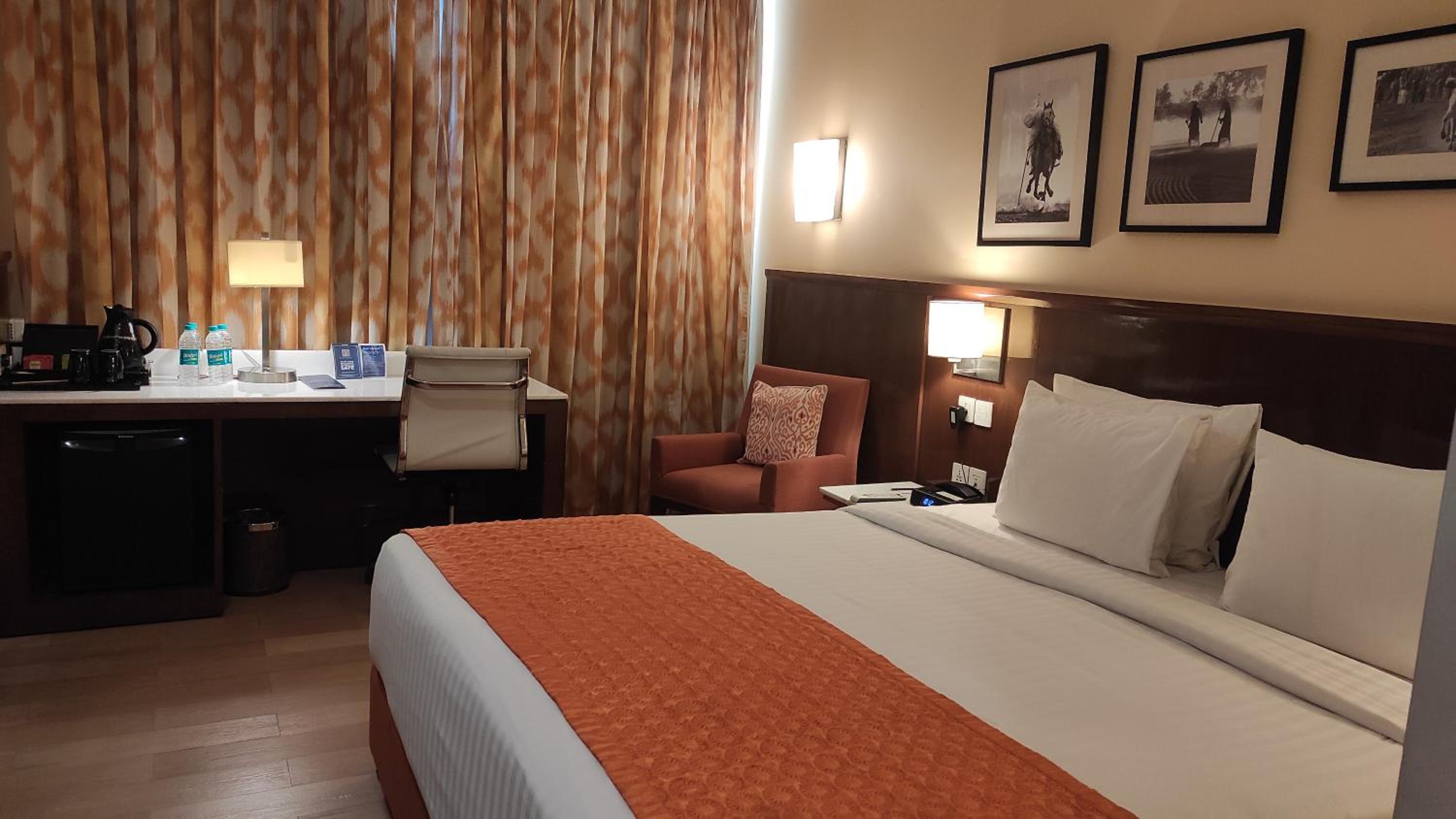Fairfield King Room,15% discount on Food and Soft beverages.