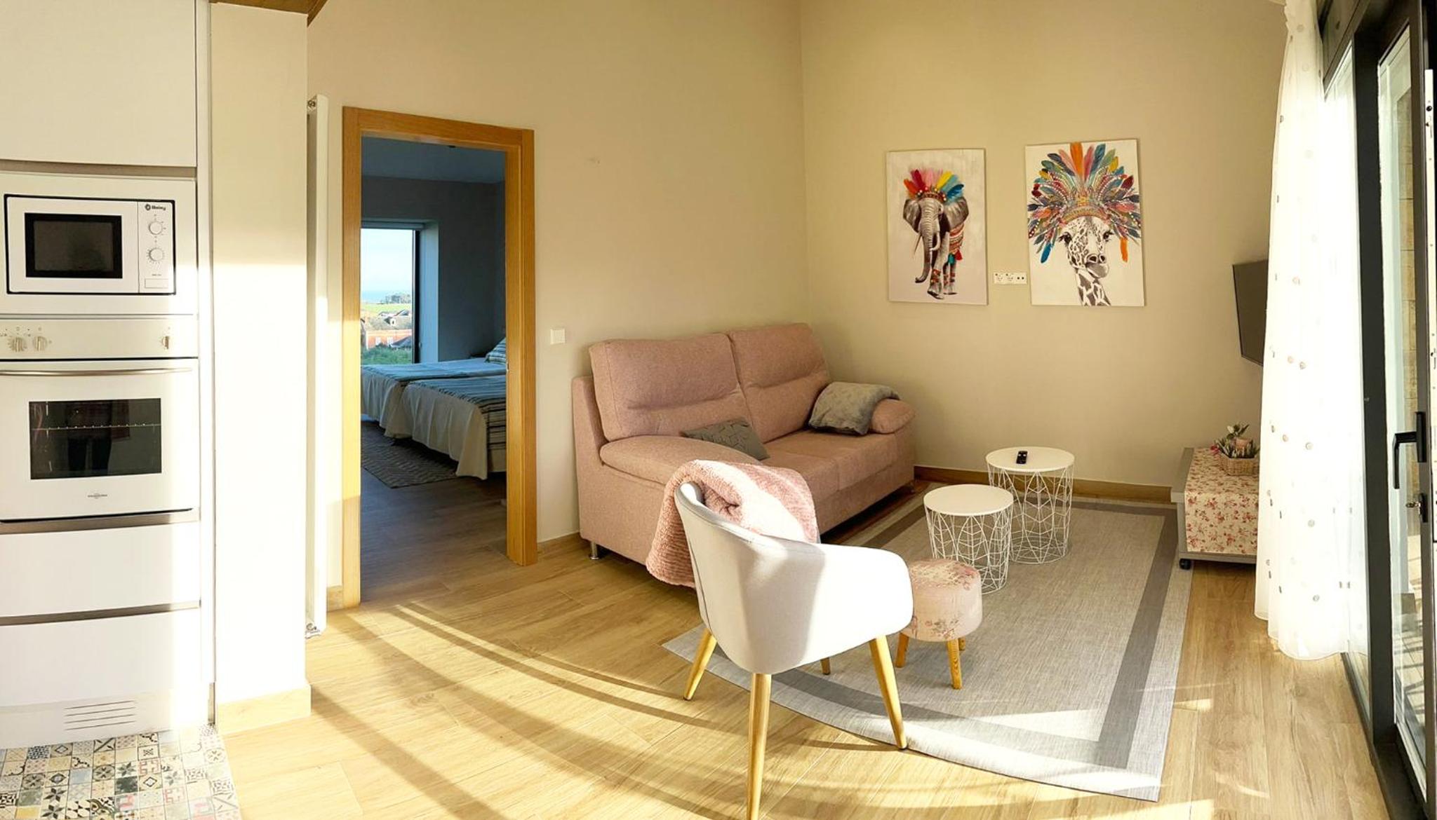 Apartamento de dos habitaciones