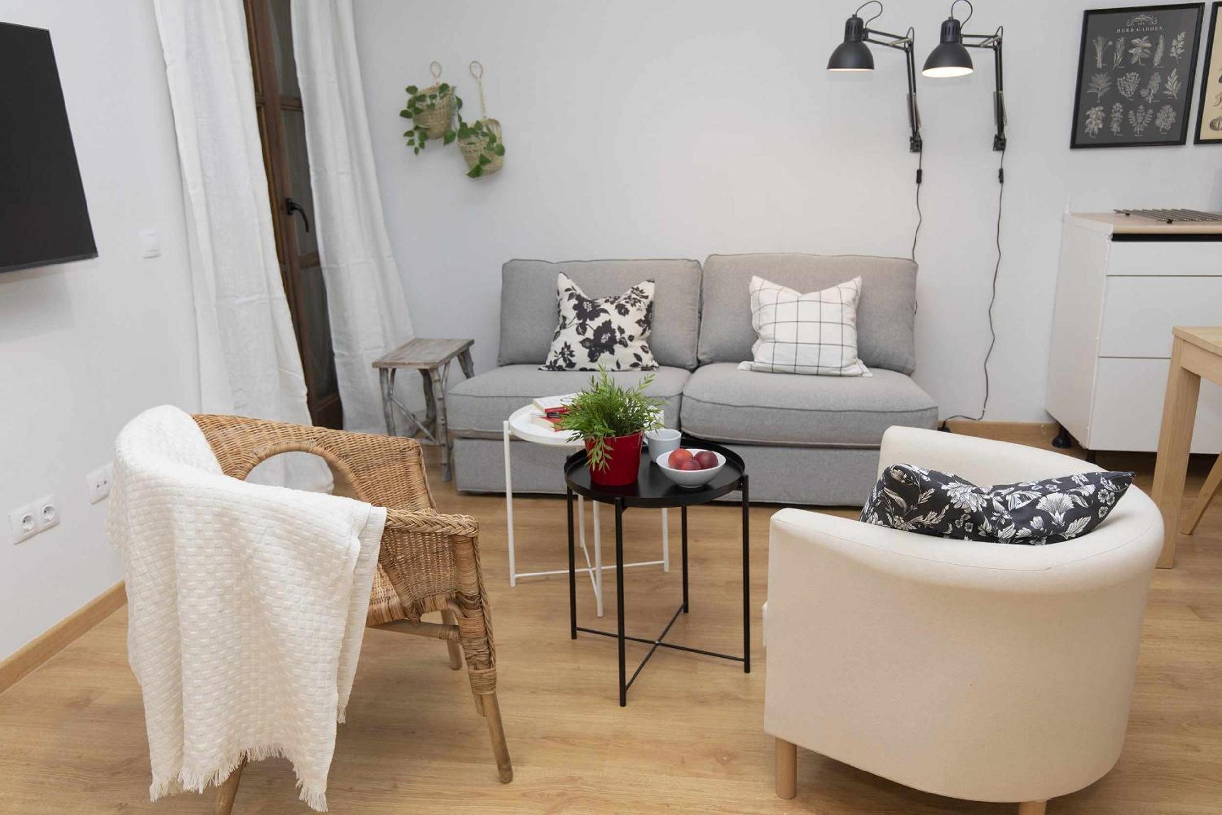 Apartamento de dos habitaciones