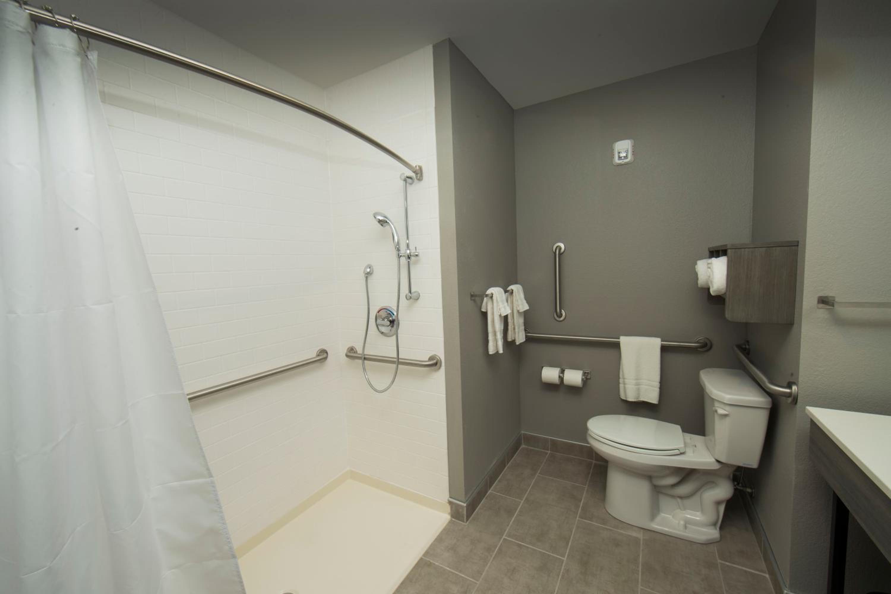 Queen Room with Two Queen Beds and Walk-In Shower - Disability Access/Non-Smoking