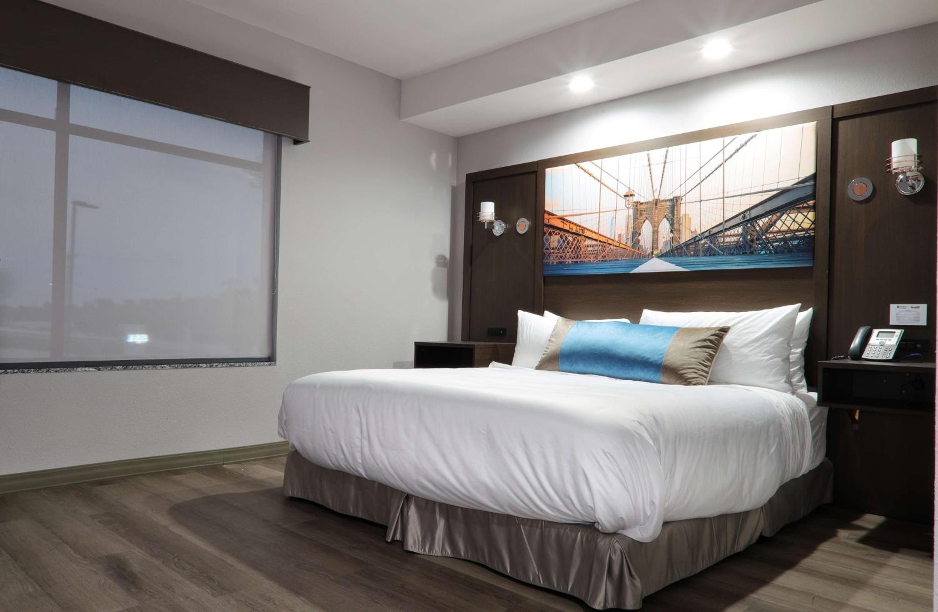 King Suite with Roll-In Shower, Sofa Bed and Full Kitchen - Disability/Non-Smoking