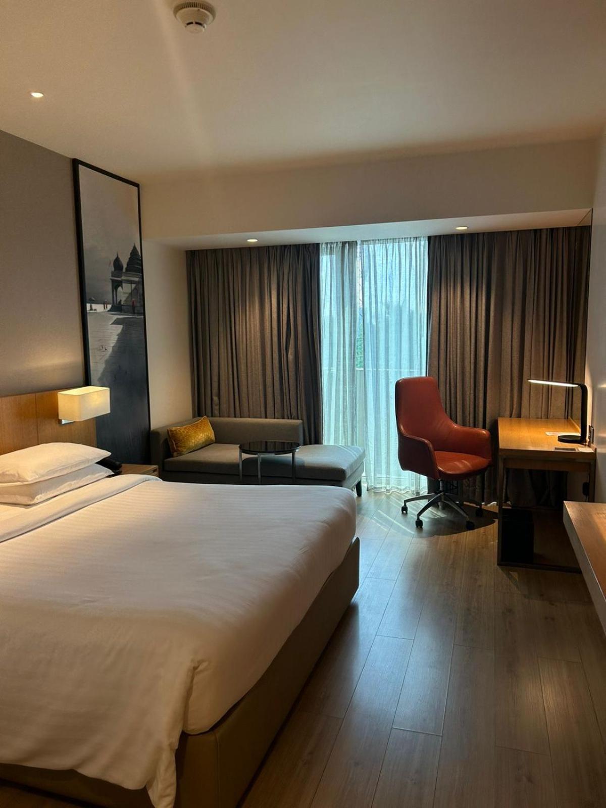 Deluxe Balcony Room, Guest room, 1 King, City view, Balcony at Courtyard by Marriott Nashik Deluxe Balcony Room, Guest room, 1 King, City view, Balcony at Courtyard by Marriott Nashik