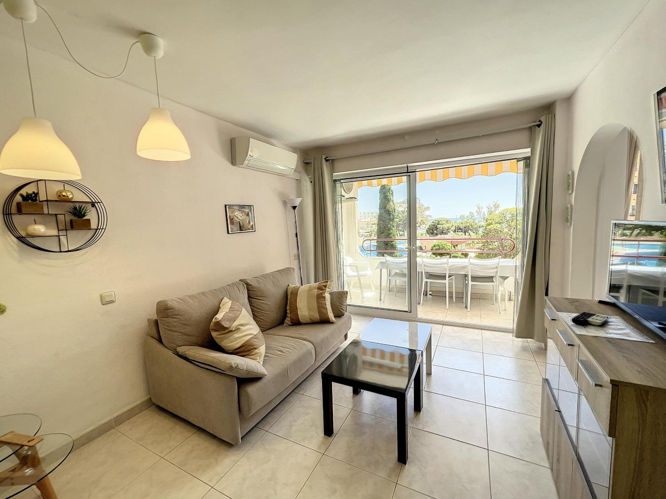Apartamento con vista al mar